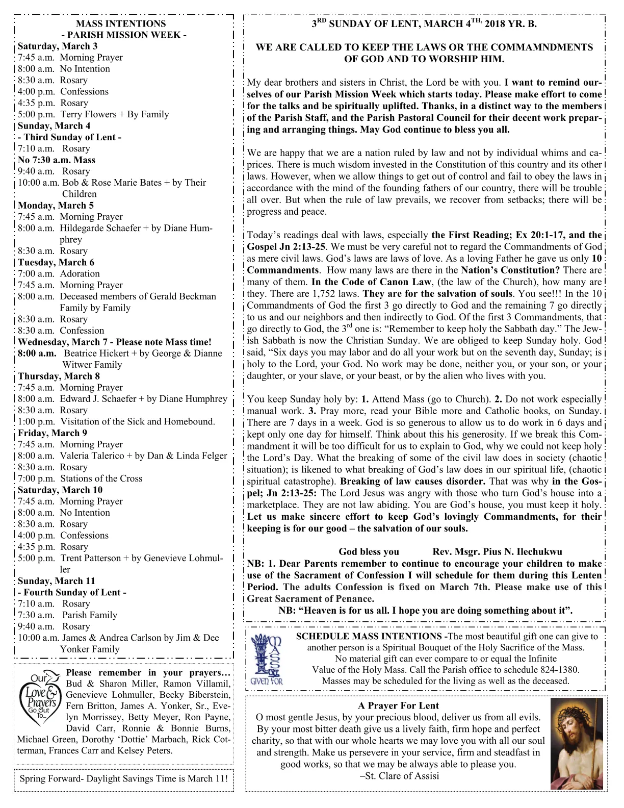 Mar 04, 2018 - Bulletin - Page 2