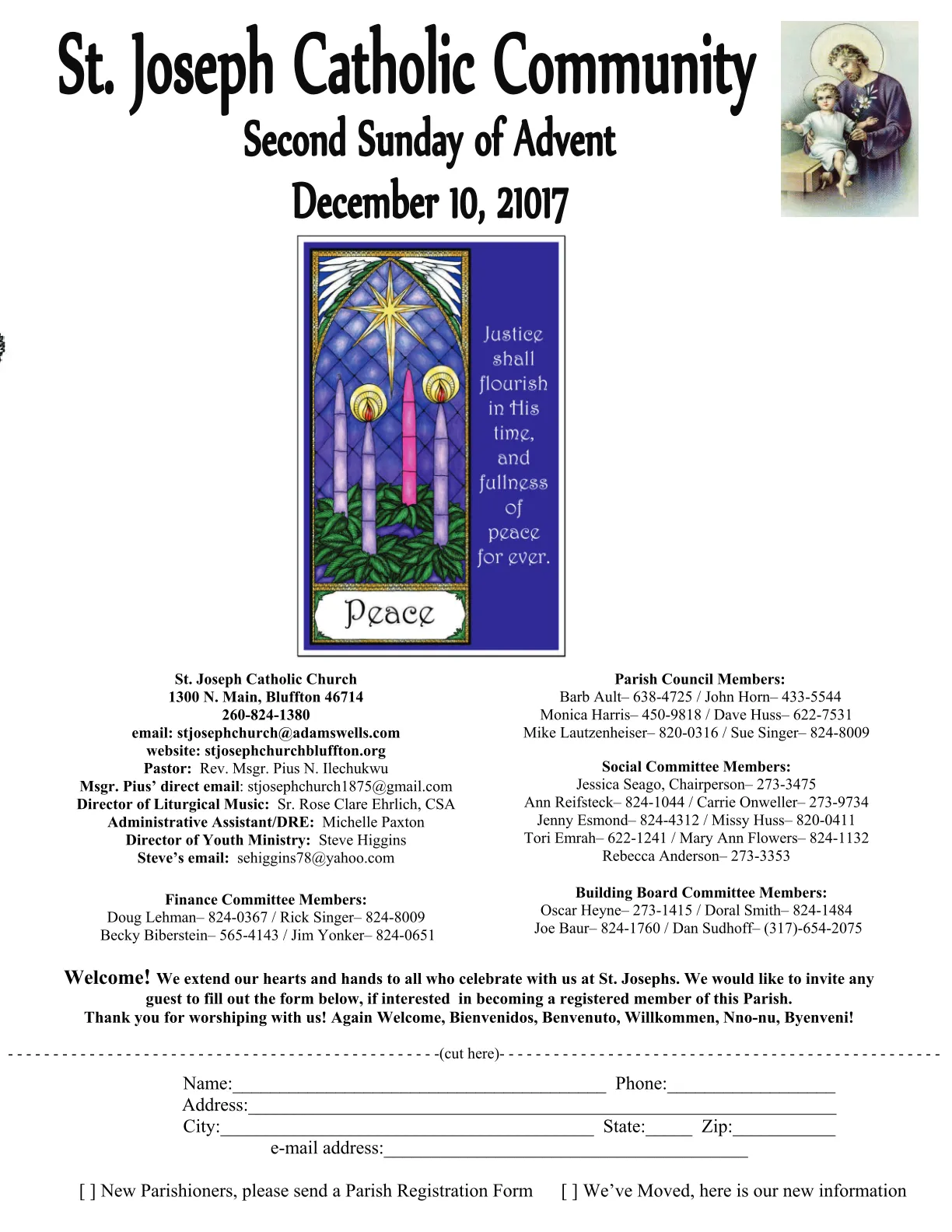 Dec 10, 2017 - Bulletin - Page 1