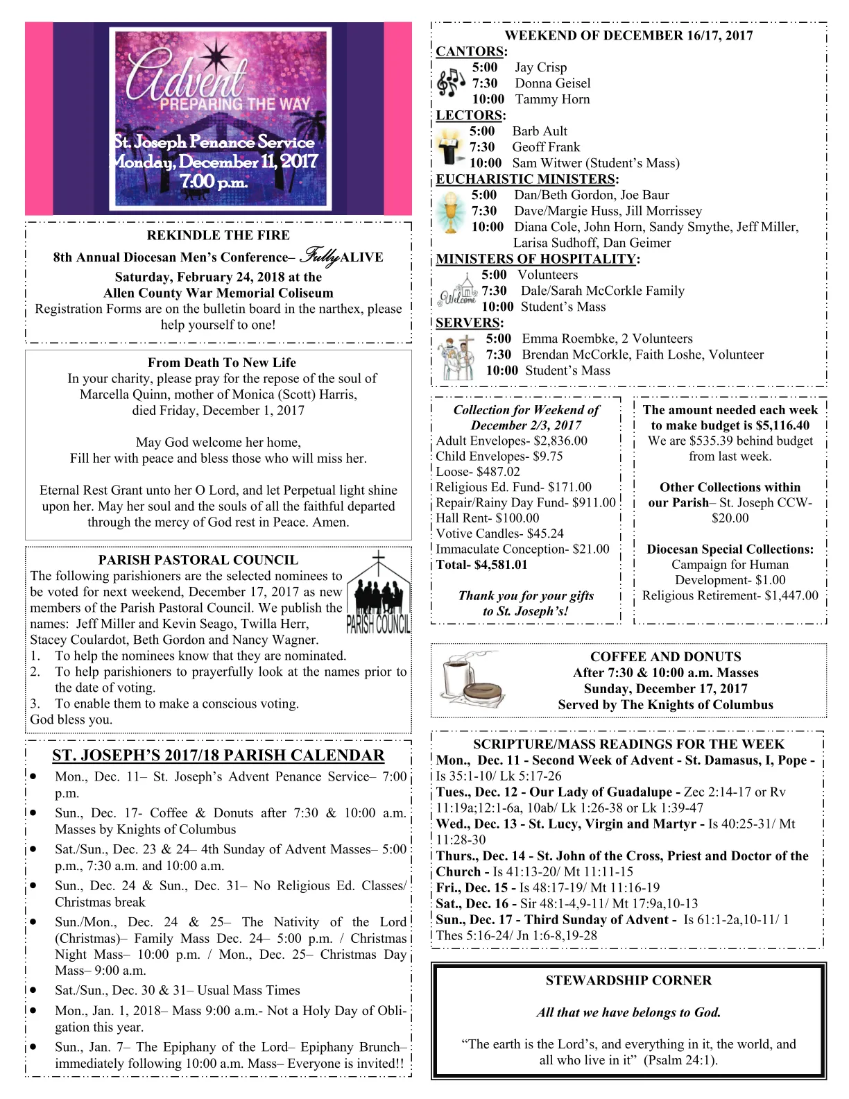 Dec 10, 2017 - Bulletin - Page 3