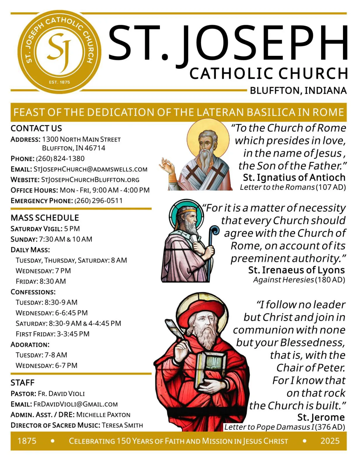 Nov 09, 2025 - Bulletin - Page 1