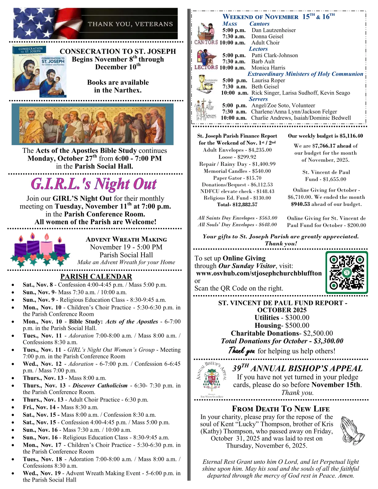 Nov 09, 2025 - Bulletin - Page 3