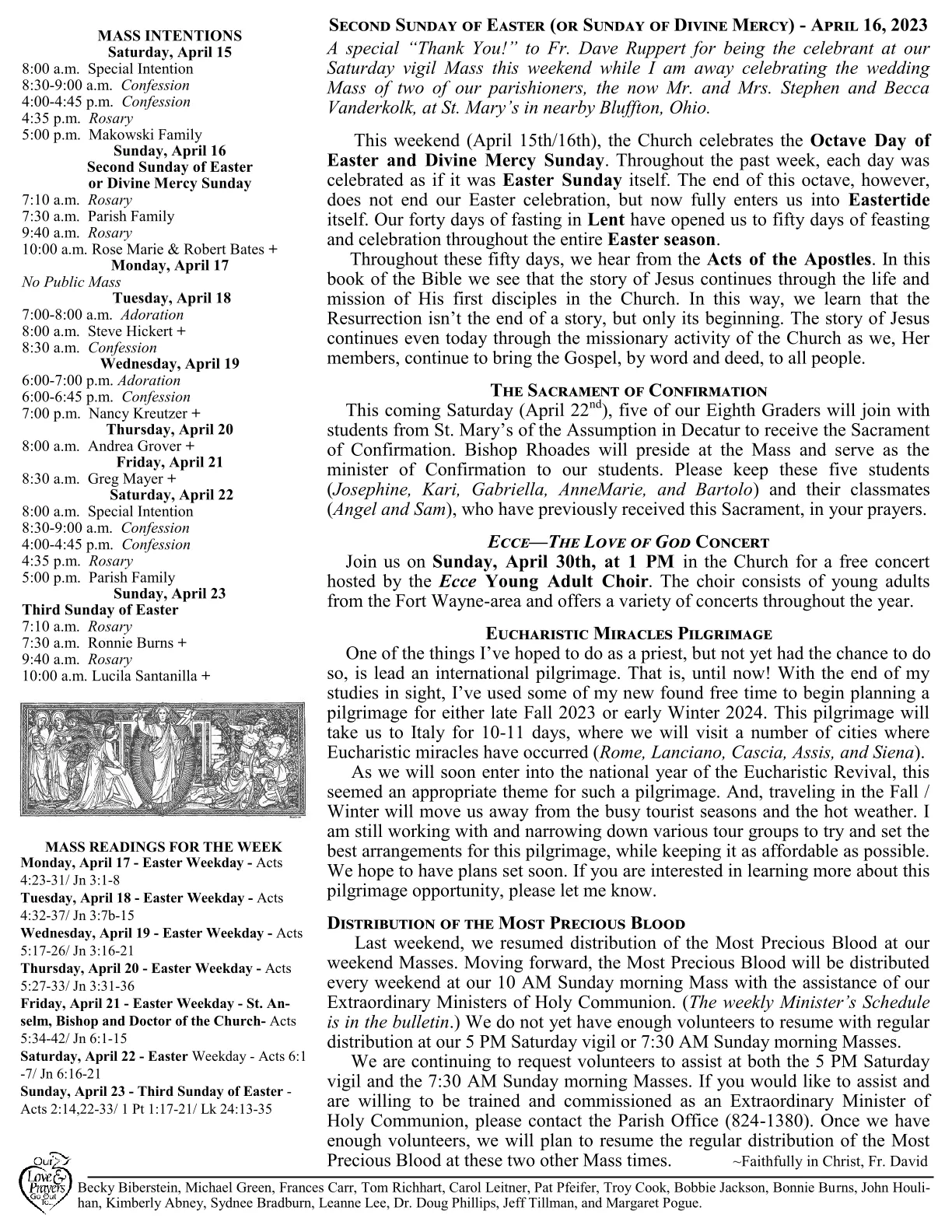 Apr 16, 2023 - Bulletin - Page 2