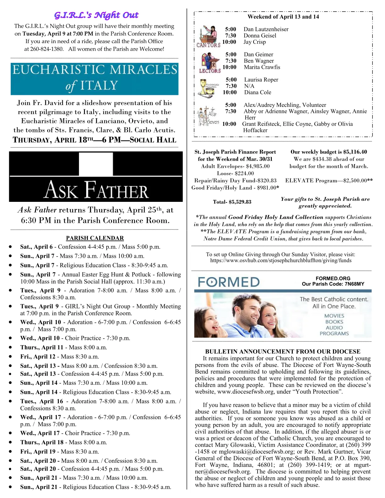 Apr 07, 2024 - Bulletin - Page 3