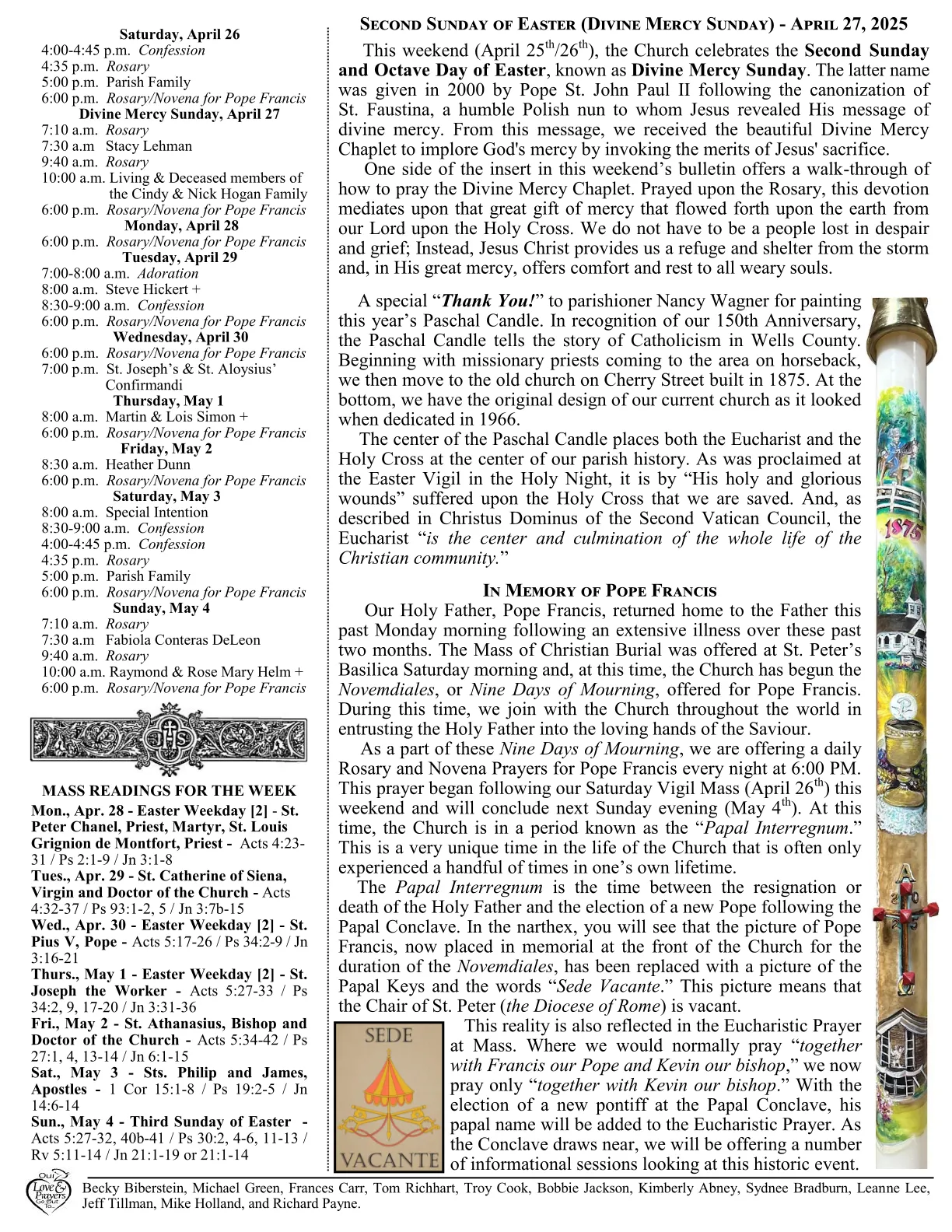 Apr 27, 2025 - Bulletin - Page 2