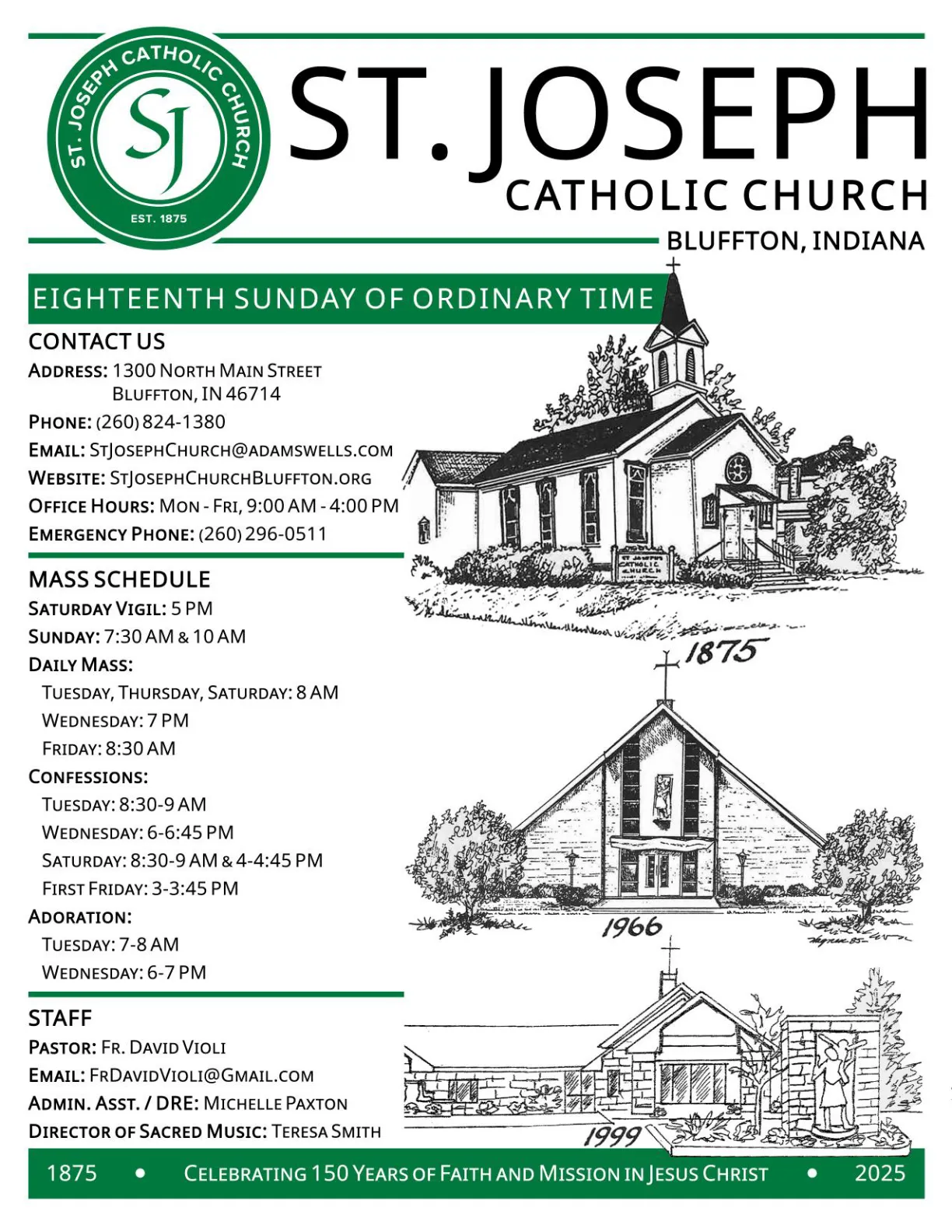 Aug 03, 2025 - Bulletin - Page 1