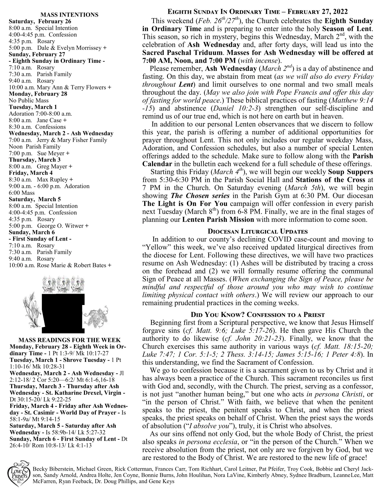 Feb 27, 2022 - Bulletin - Page 2