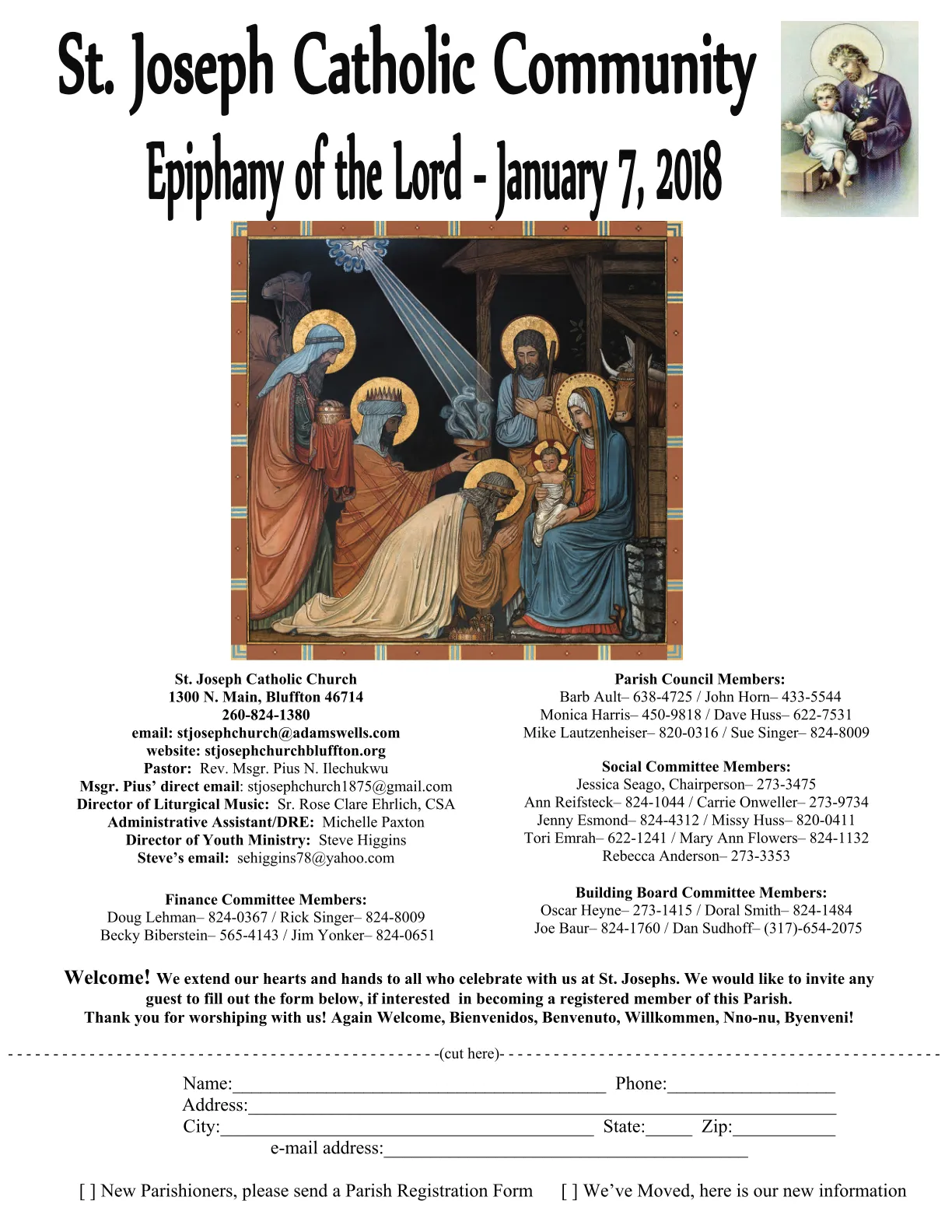 Jan 07, 2018 - Bulletin - Page 1