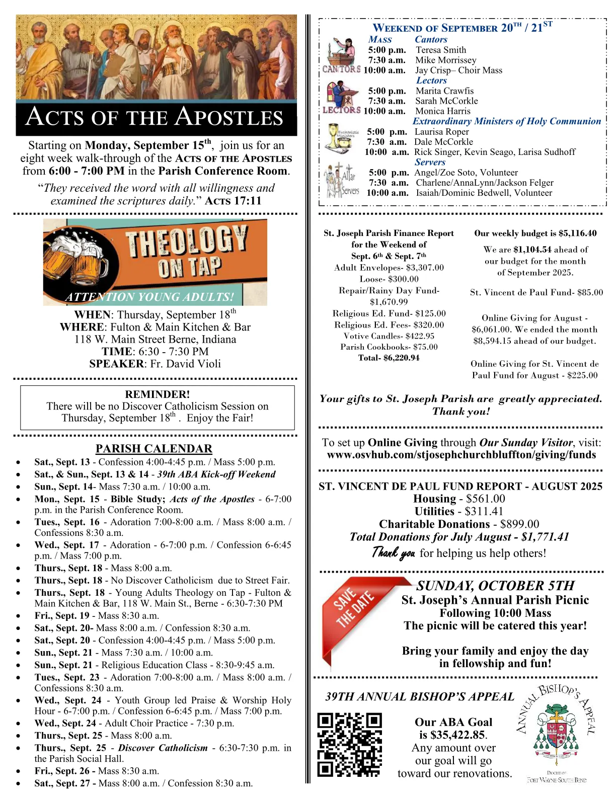 Sep 14, 2025 - Bulletin - Page 3