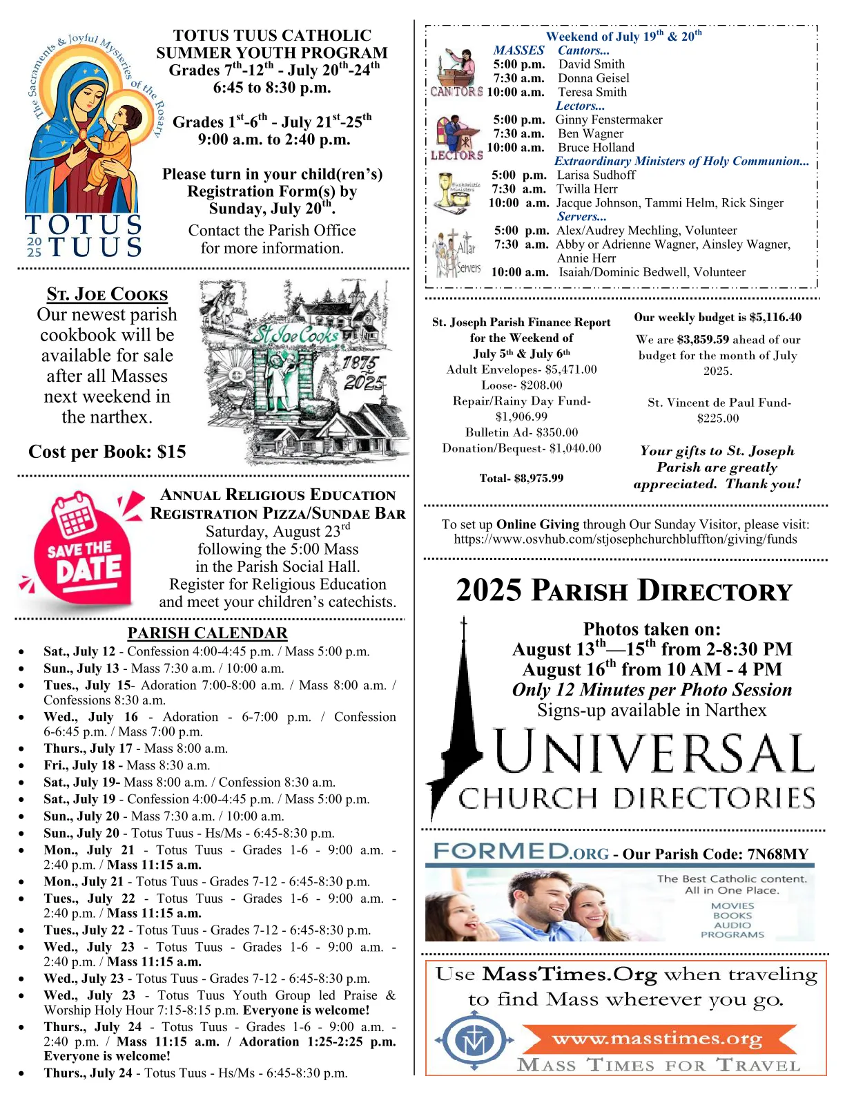 Jul 13, 2025 - Bulletin - Page 3