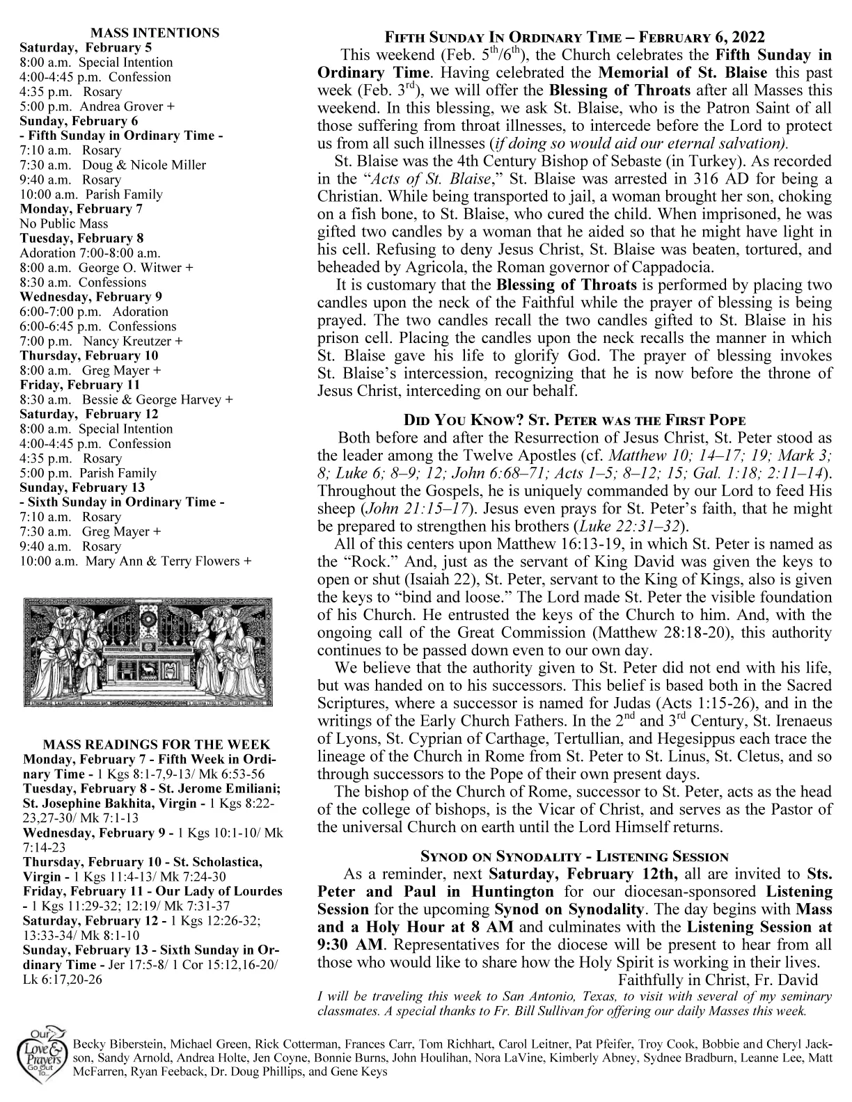 Feb 06, 2022 - Bulletin - Page 2