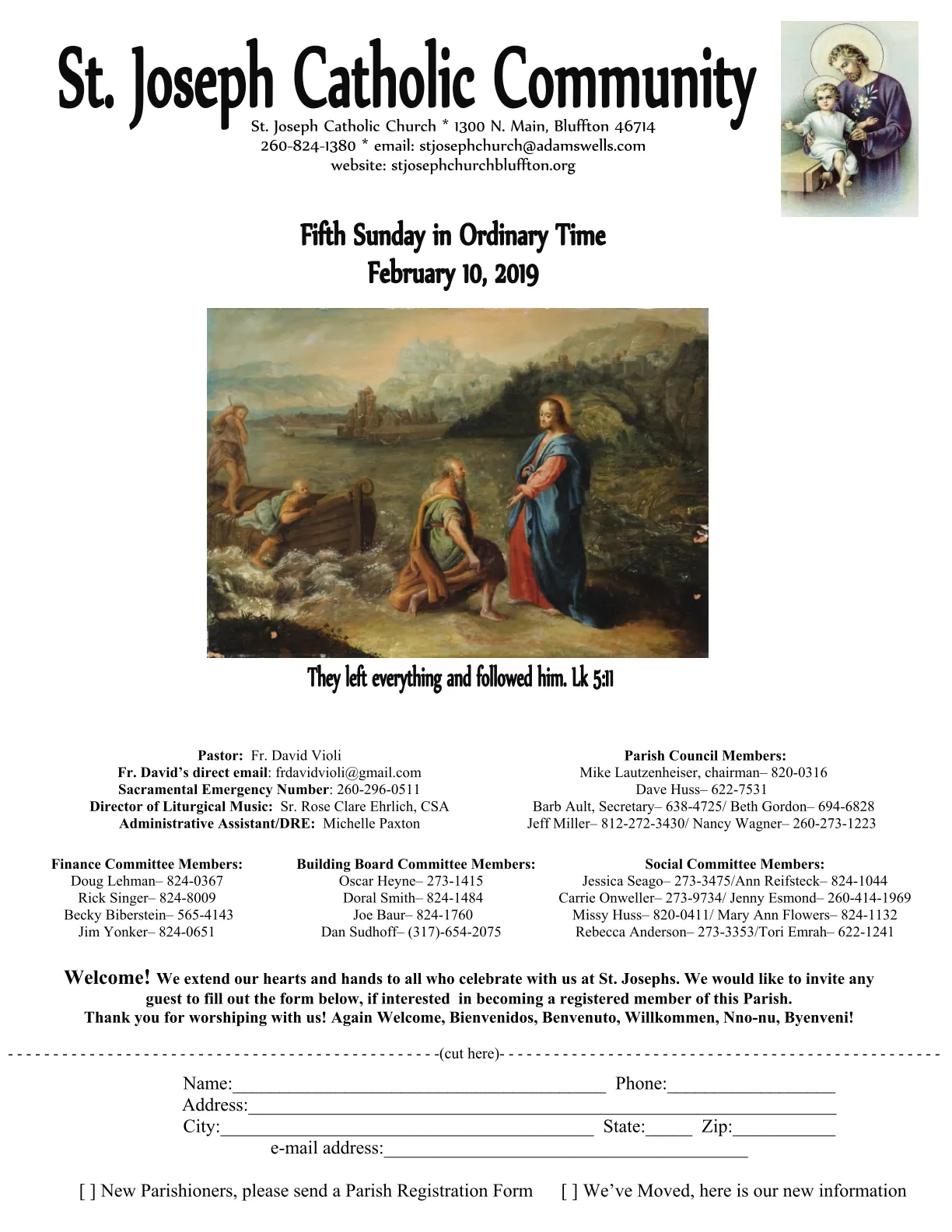 Feb 10, 2019 - Bulletin - Page 1