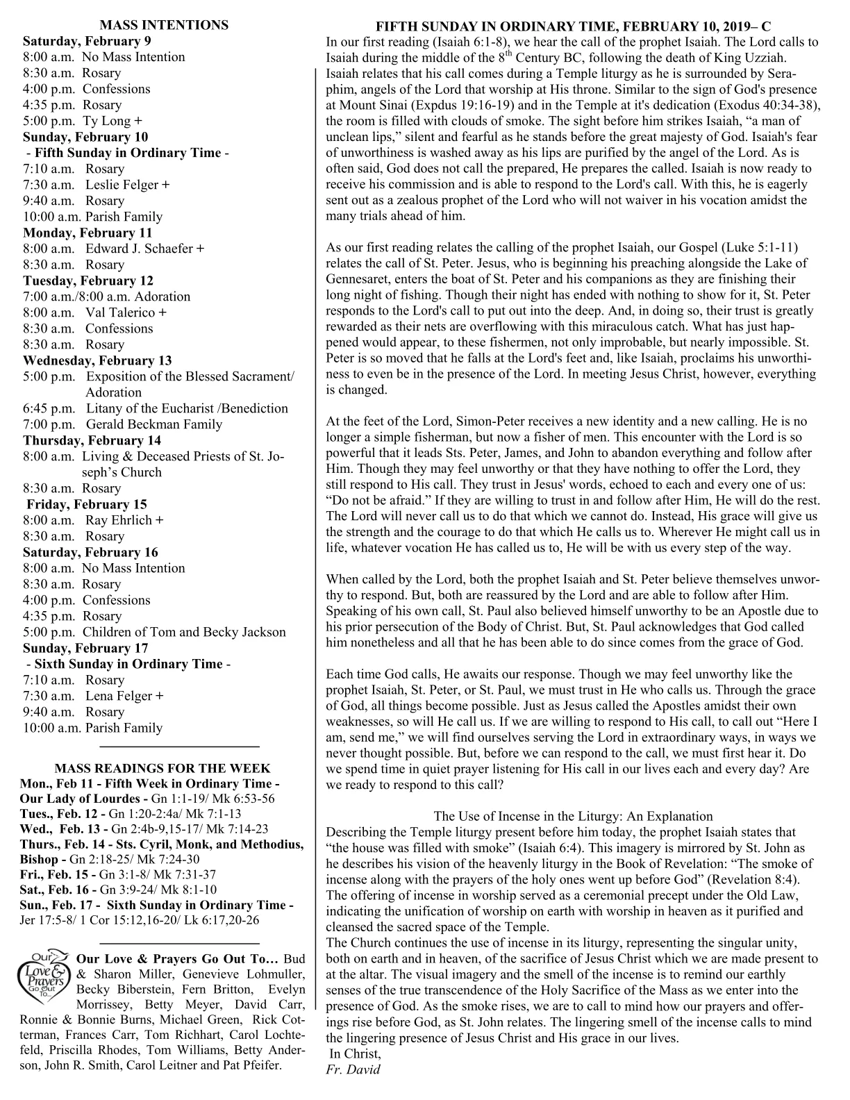 Feb 10, 2019 - Bulletin - Page 2