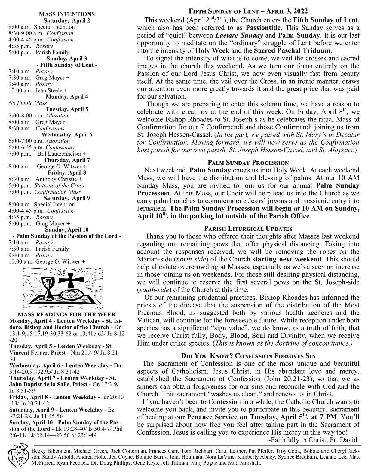 Apr 03, 2022 - Bulletin - Page 2