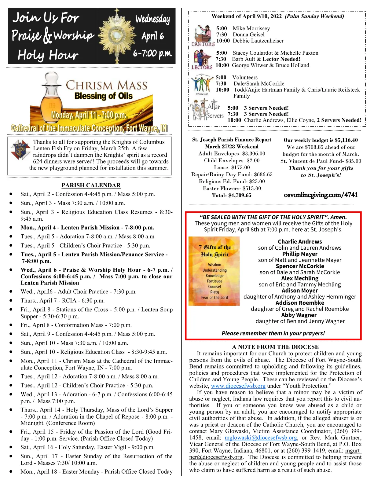 Apr 03, 2022 - Bulletin - Page 3