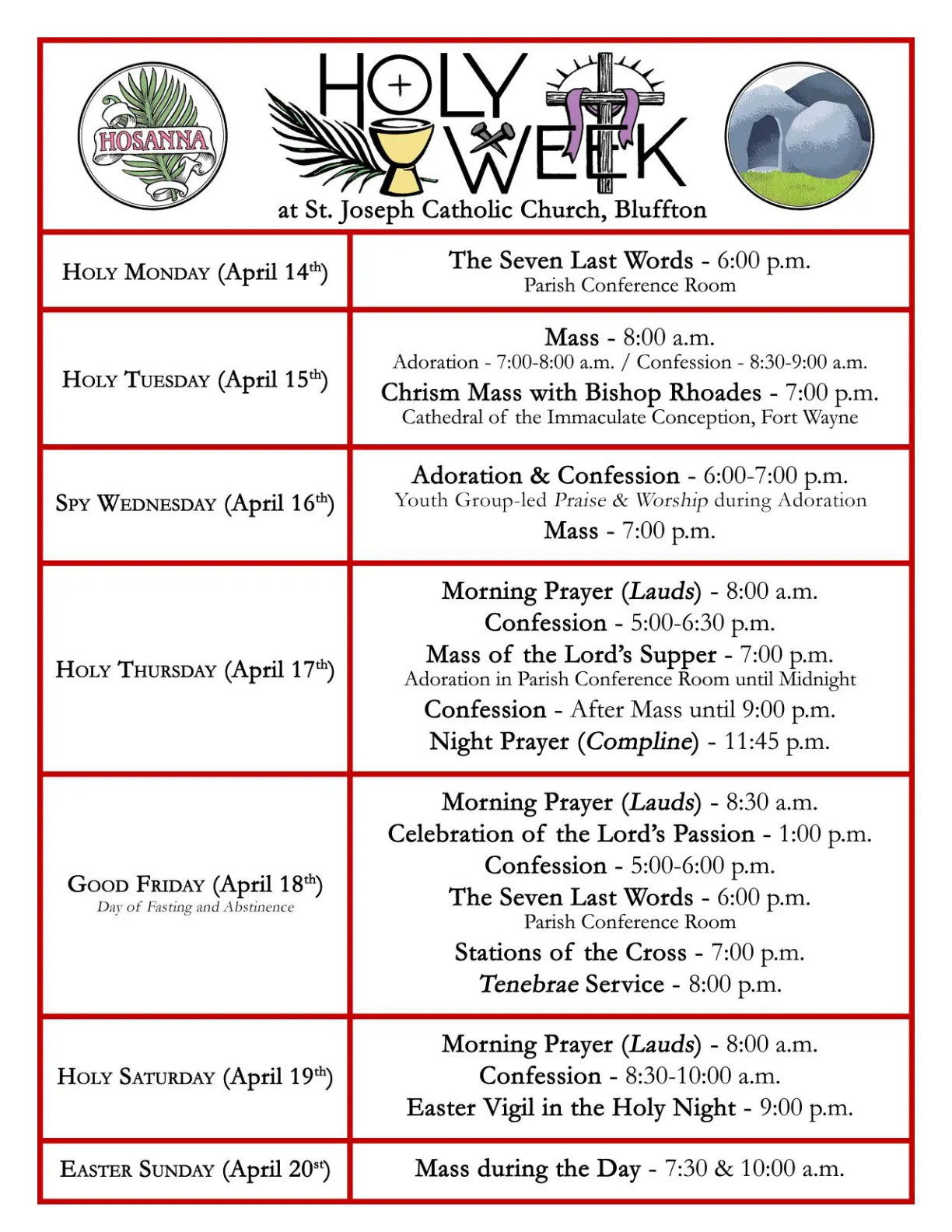 Apr 06, 2025 - Bulletin - Page 4