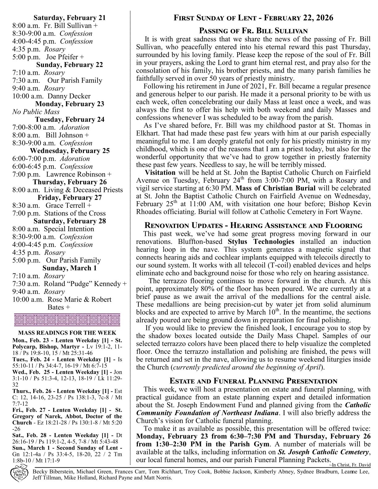 Feb 22, 2026 - Bulletin - Page 2
