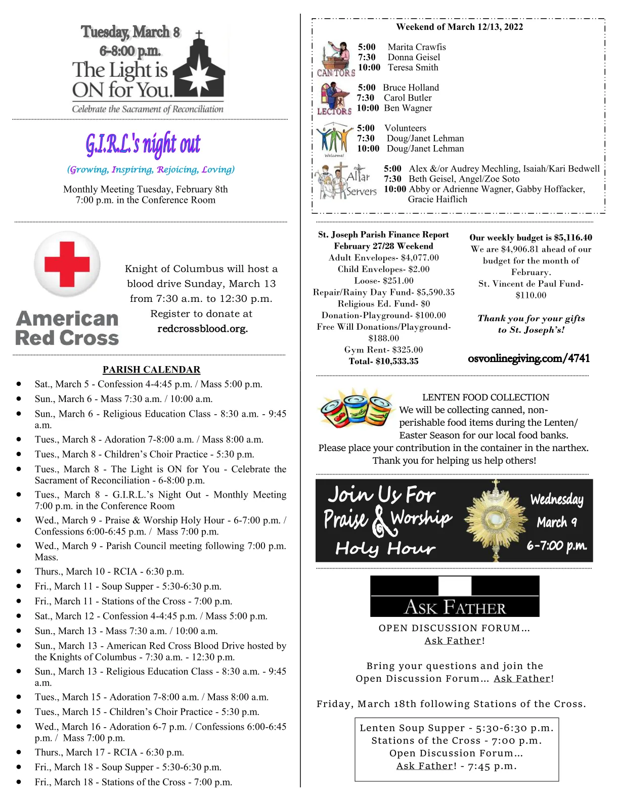 Mar 06, 2022 - Bulletin - Page 3