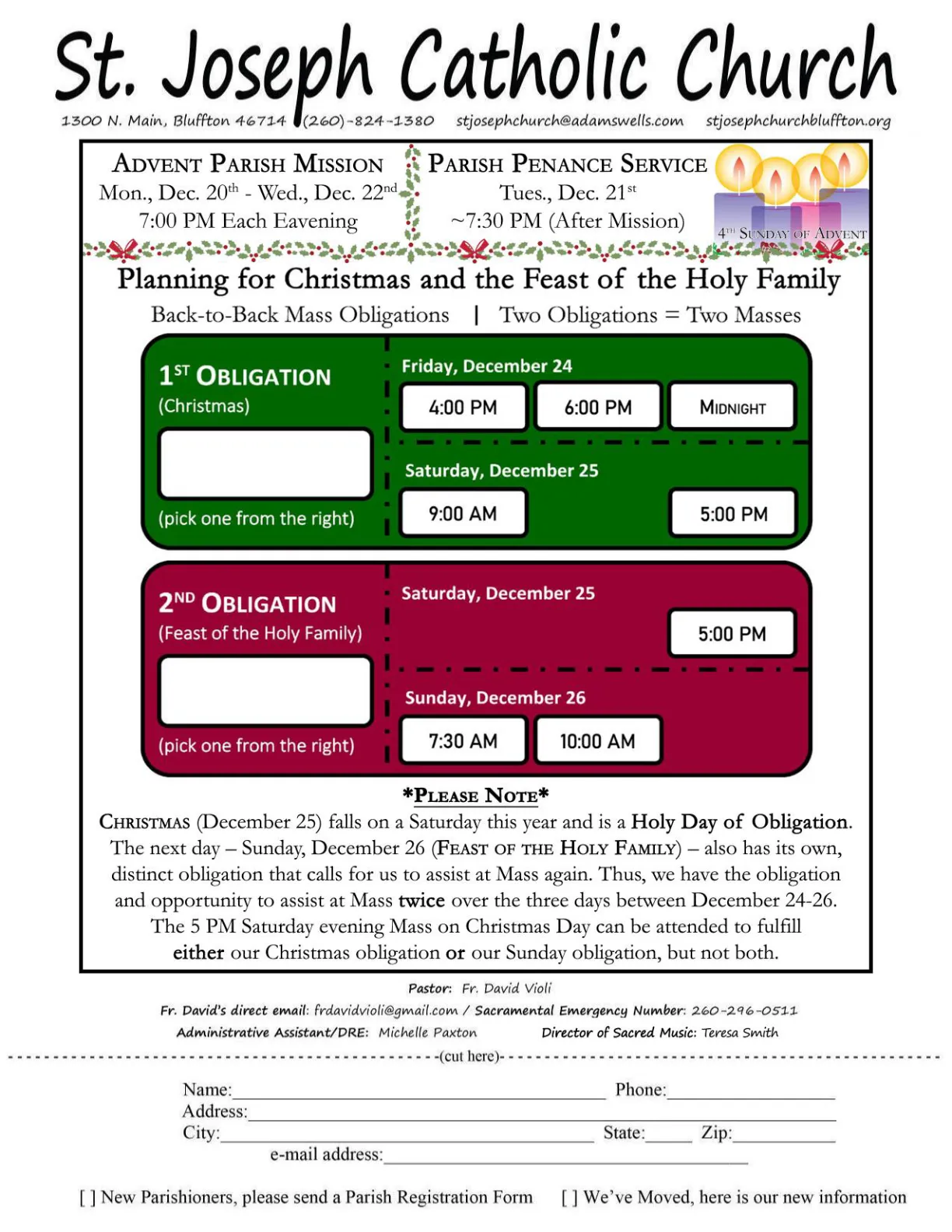 Dec 19, 2021 - Bulletin - Page 1