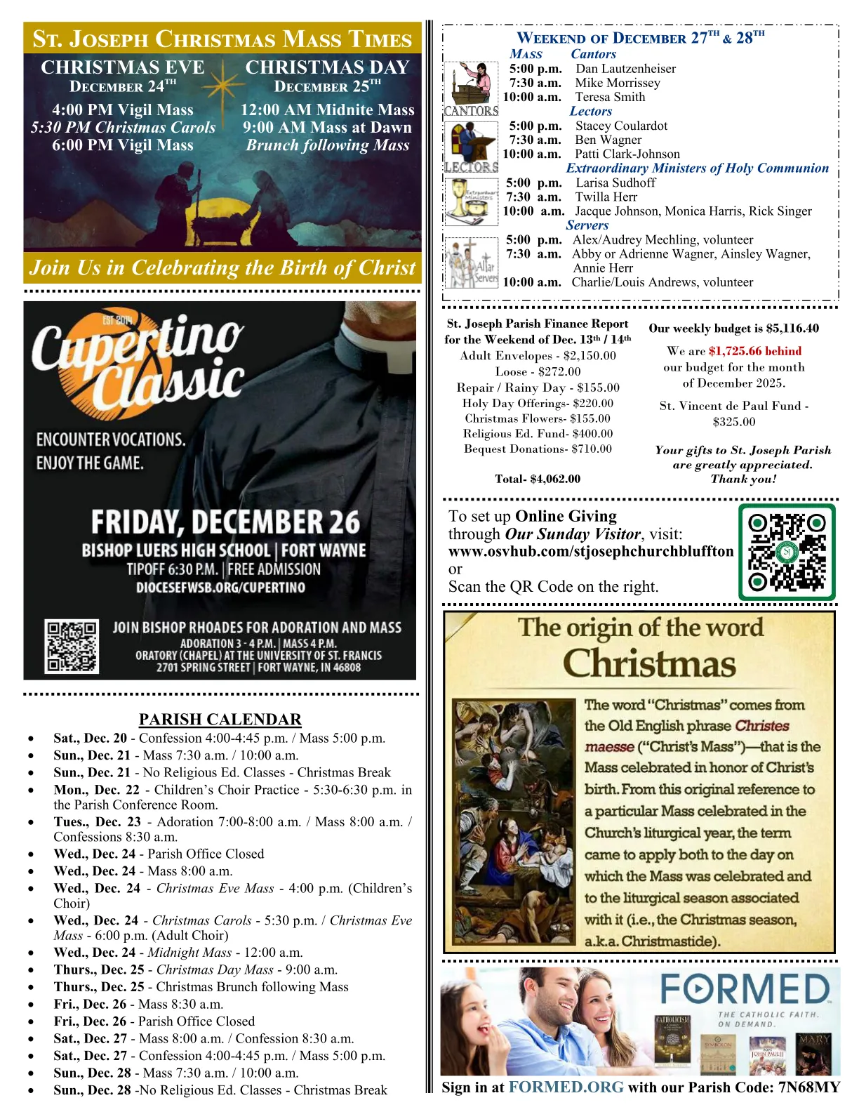 Dec 21, 2025 - Bulletin - Page 3