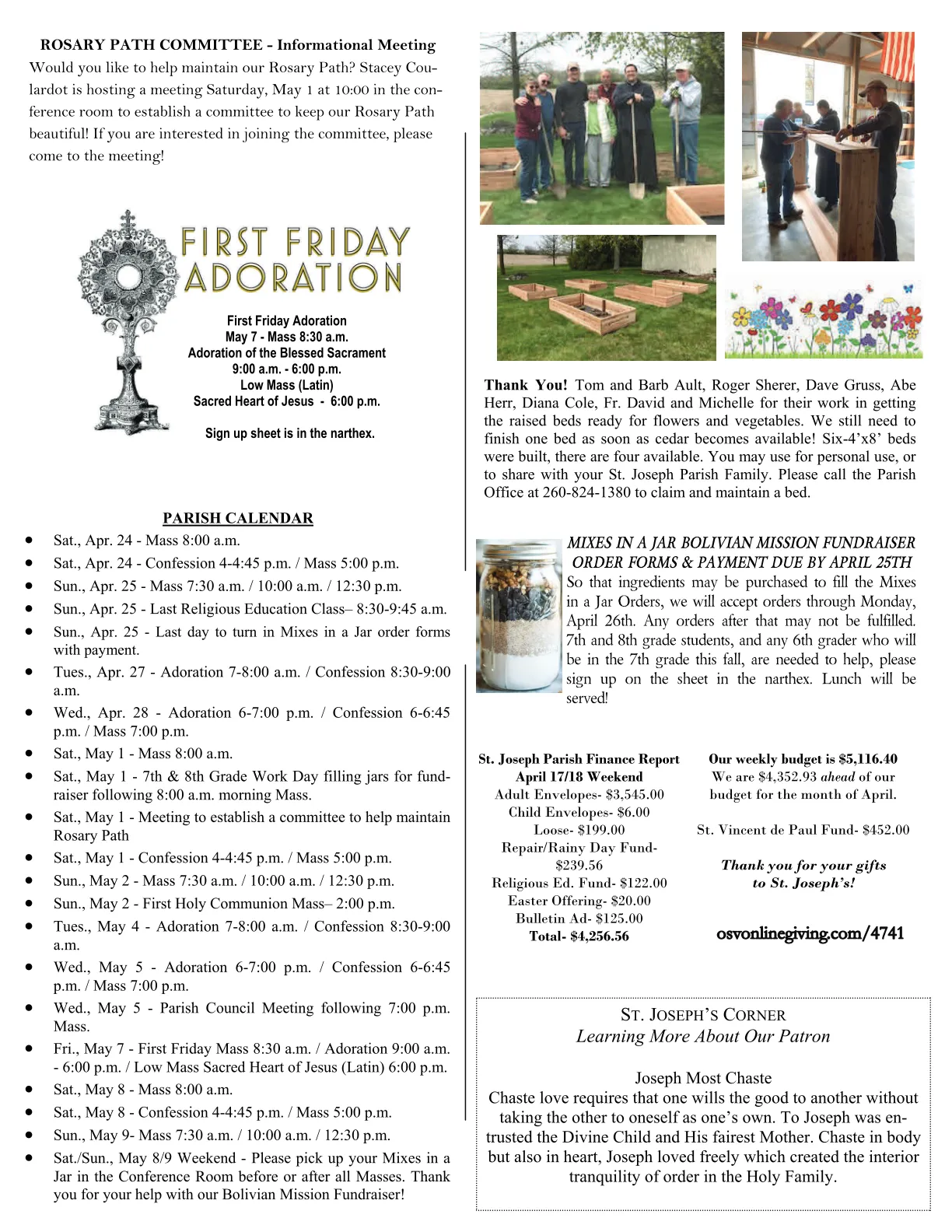 Apr 25, 2021 - Bulletin - Page 3