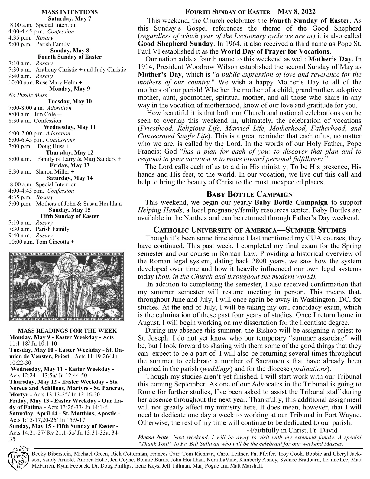 May 08, 2022 - Bulletin - Page 2