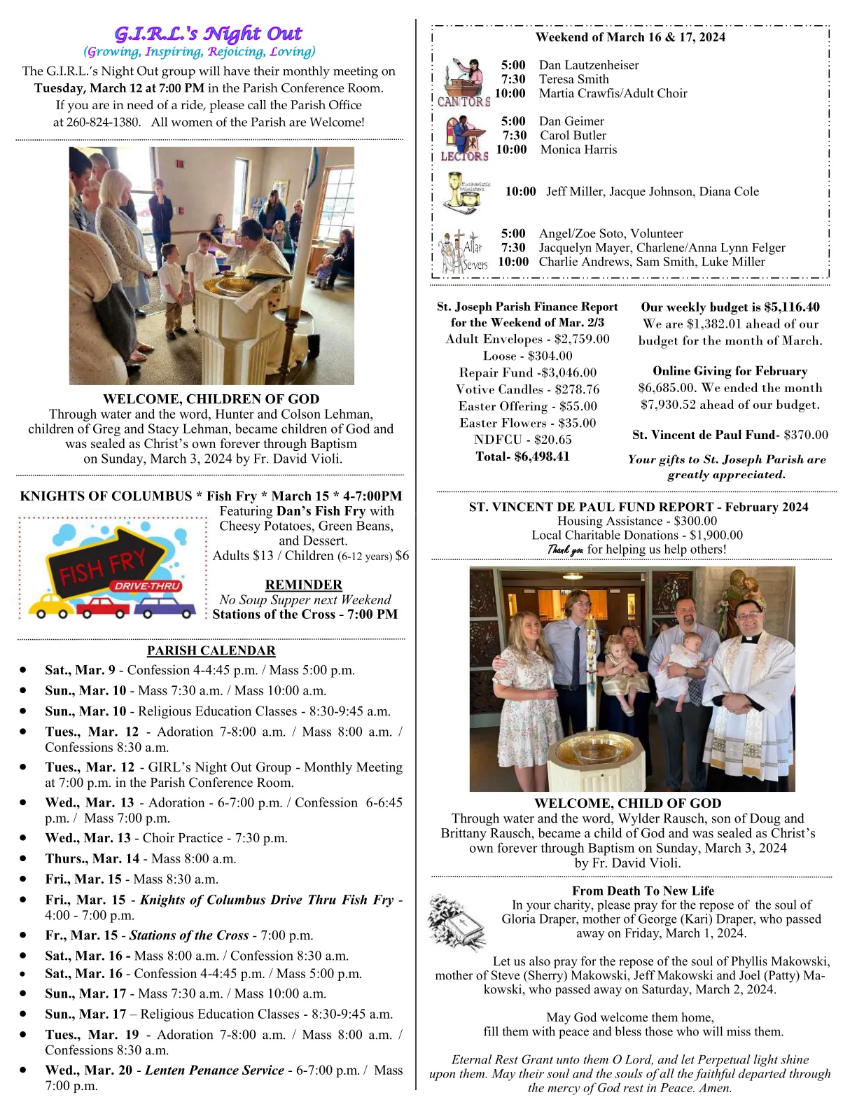 Mar 10, 2024 - Bulletin - Page 3