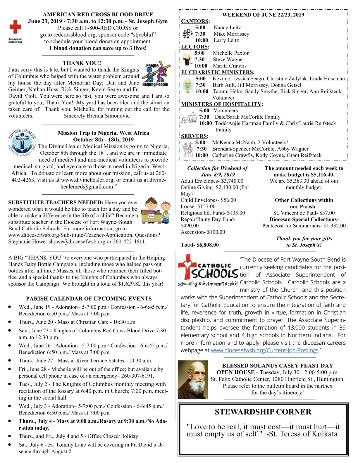 Jun 16, 2019 - Bulletin - Page 3