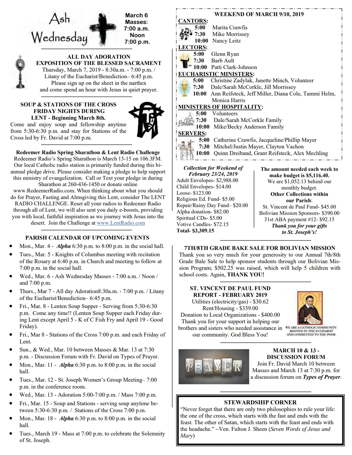 Mar 03, 2019 - Bulletin - Page 3