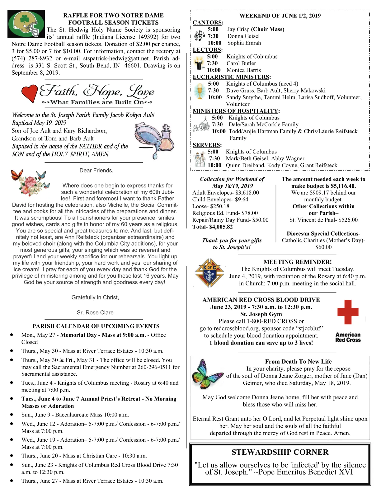 May 26, 2019 - Bulletin - Page 3