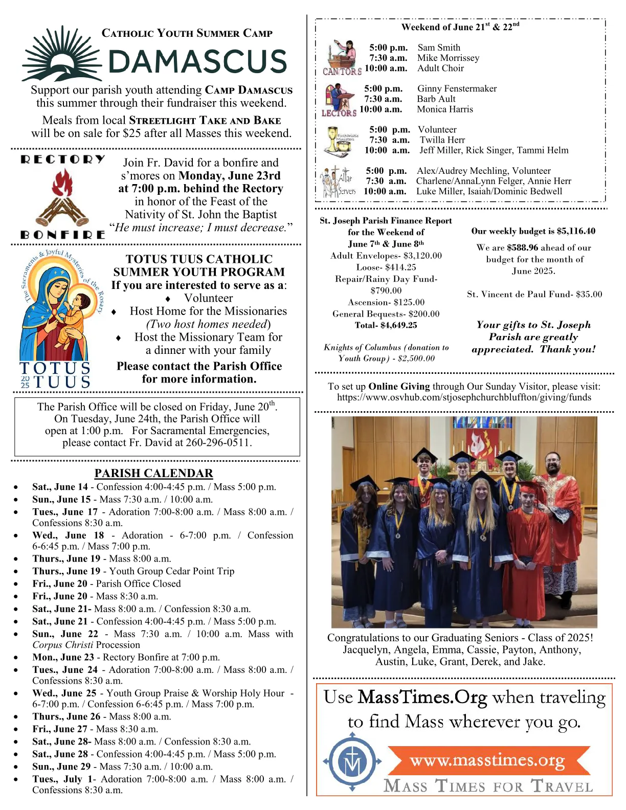 Jun 15, 2025 - Bulletin - Page 3