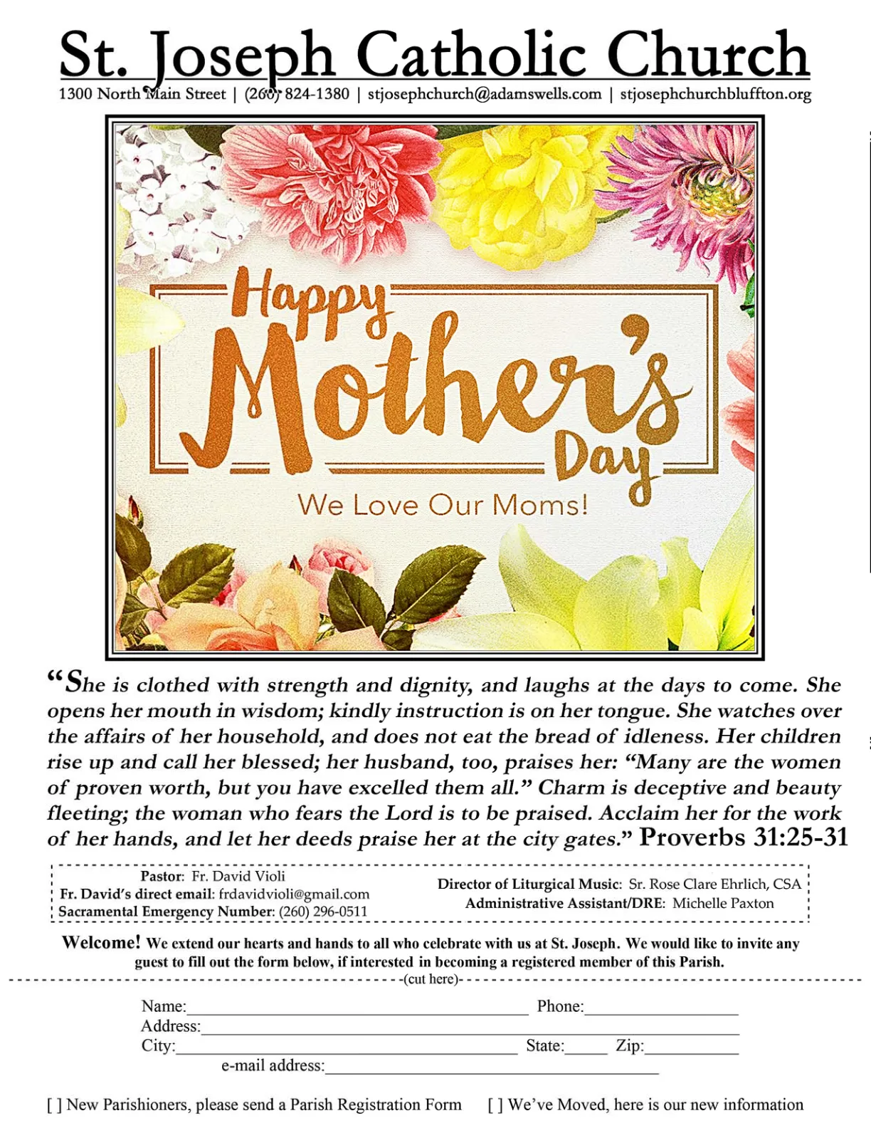 May 12, 2019 - Bulletin - Page 1