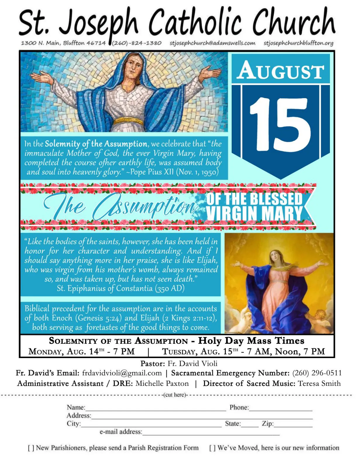 Aug 13, 2023 - Bulletin - Page 1