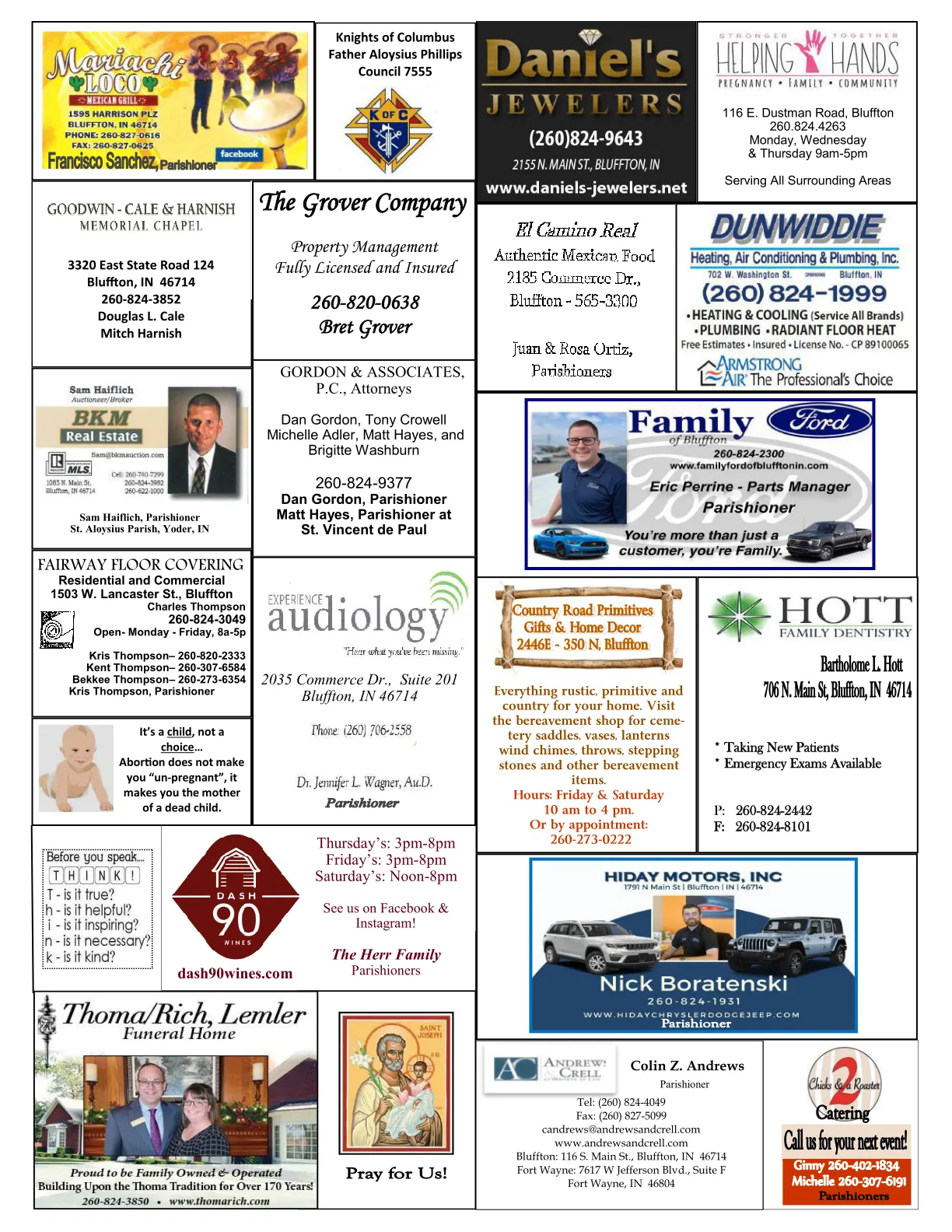 Aug 13, 2023 - Bulletin - Page 4