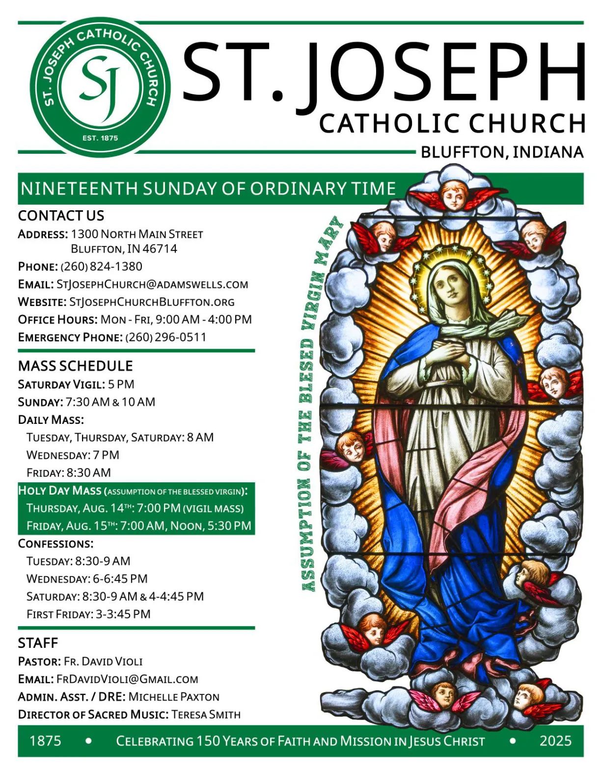 May 13, 2018 - Bulletin - Page 1