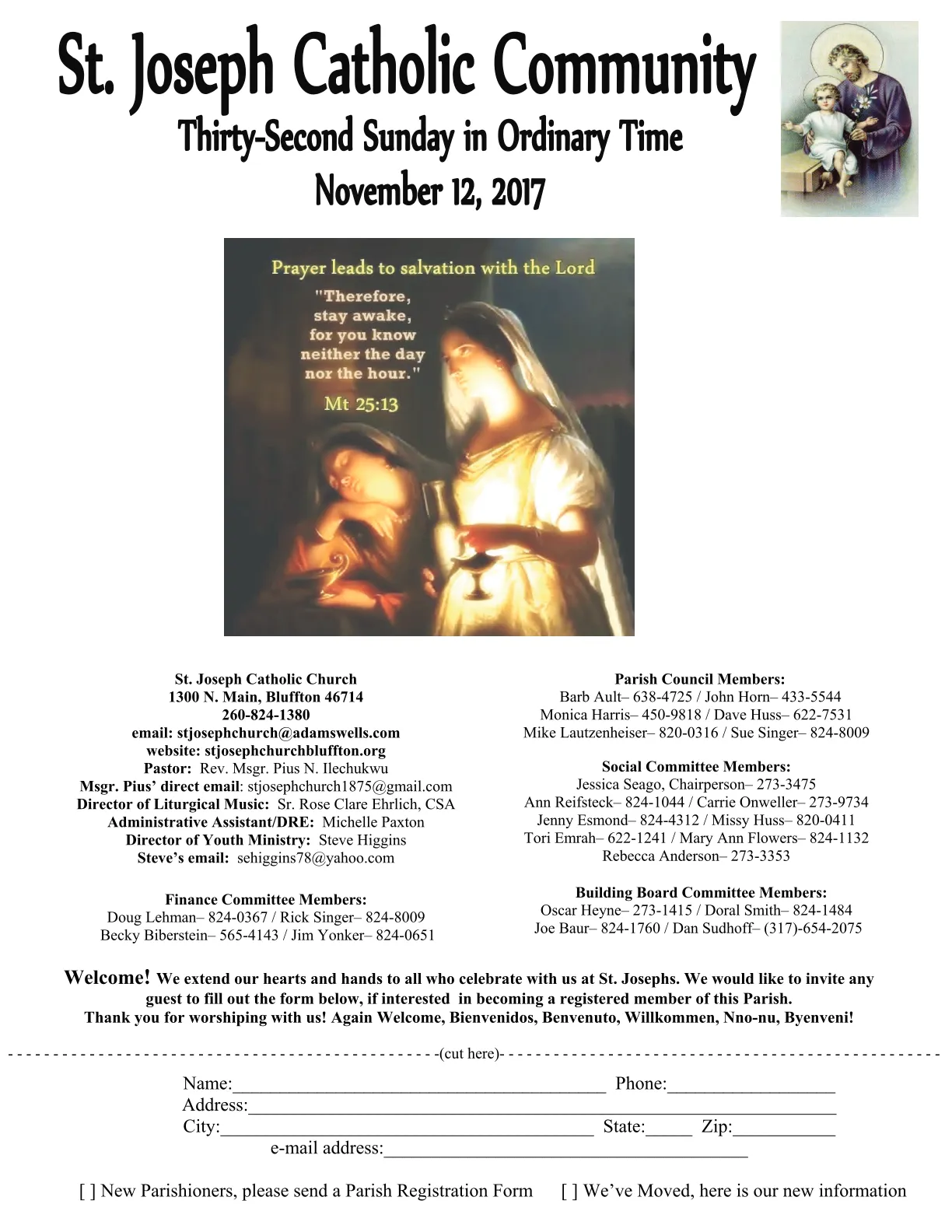Nov 12, 2017 - Bulletin - Page 1