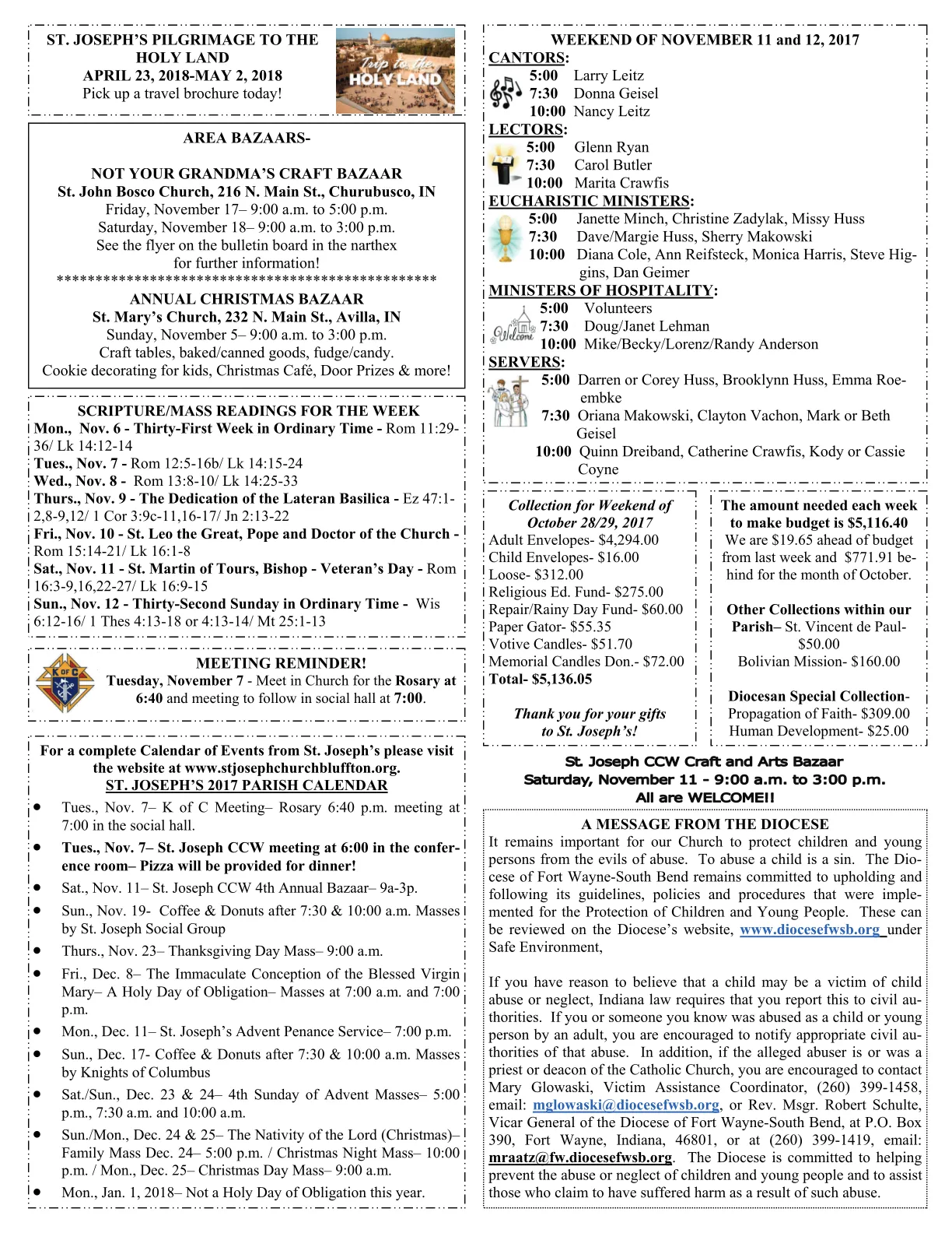 Nov 05, 2017 - Bulletin - Page 3