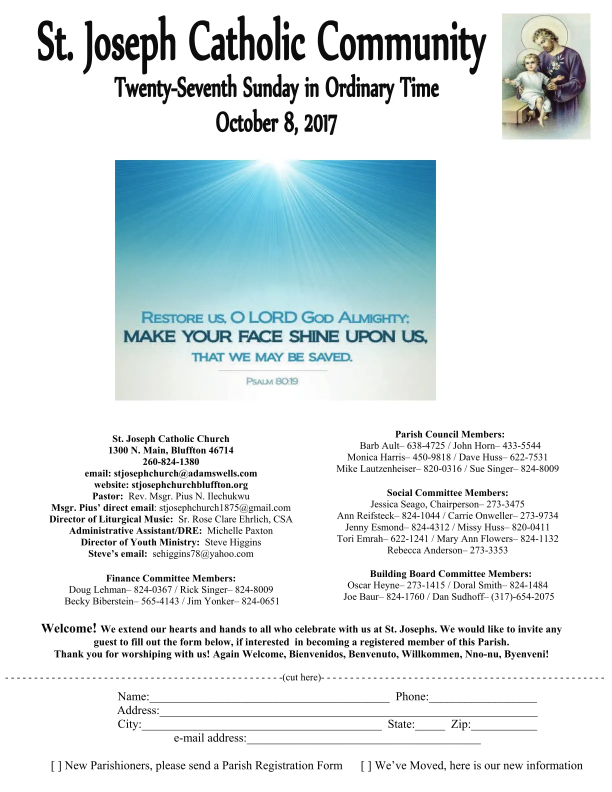 Oct 08, 2017 - Bulletin - Page 1