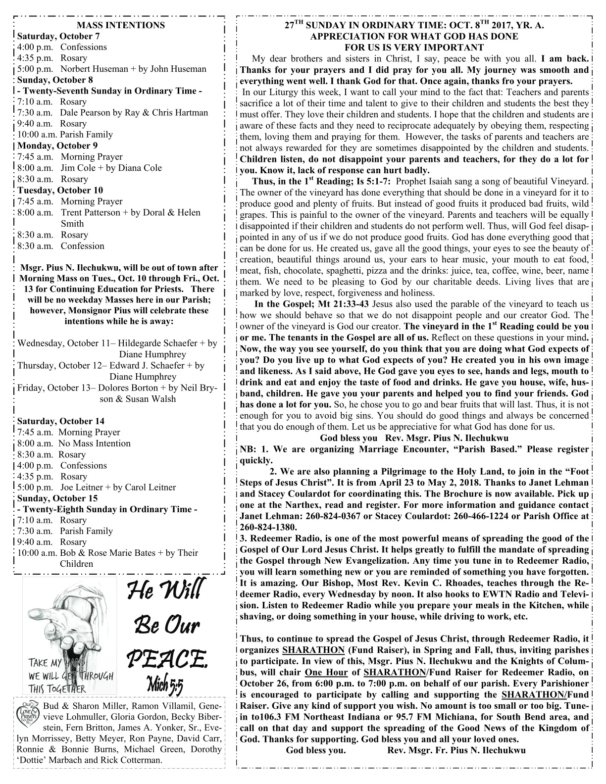 Oct 08, 2017 - Bulletin - Page 2