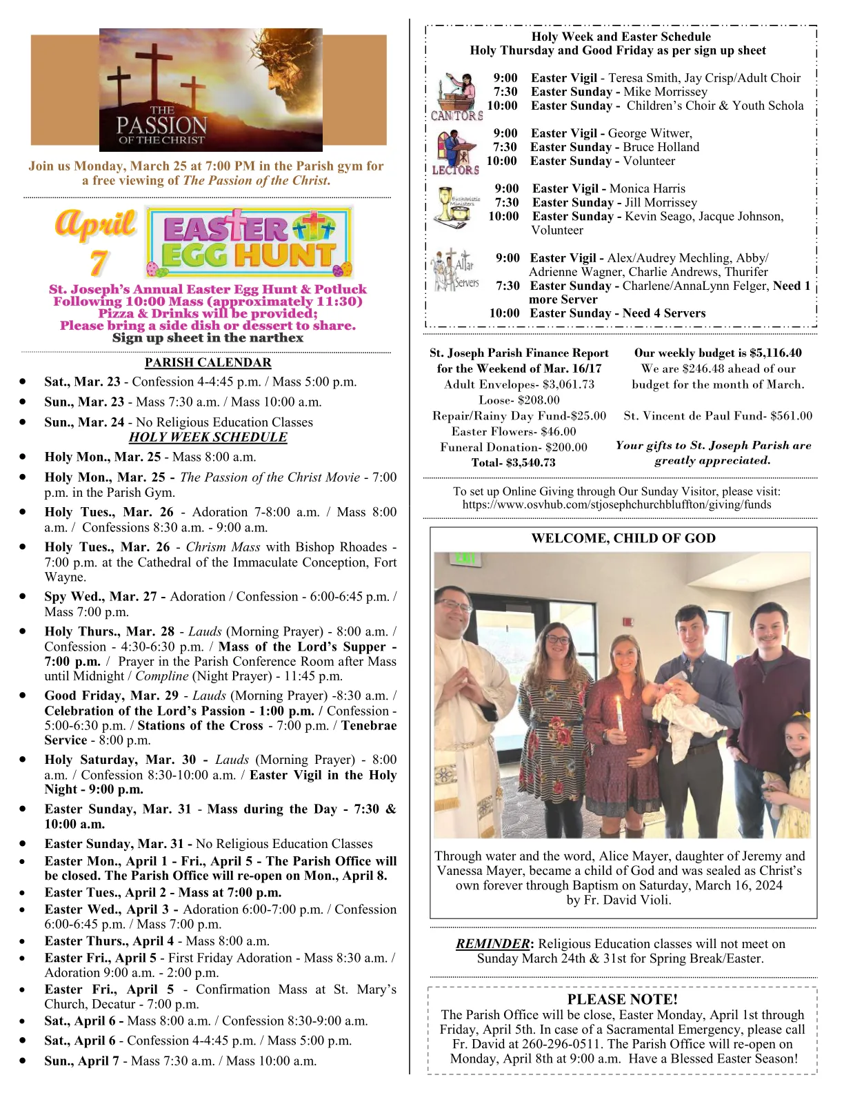 Mar 24, 2024 - Bulletin - Page 3