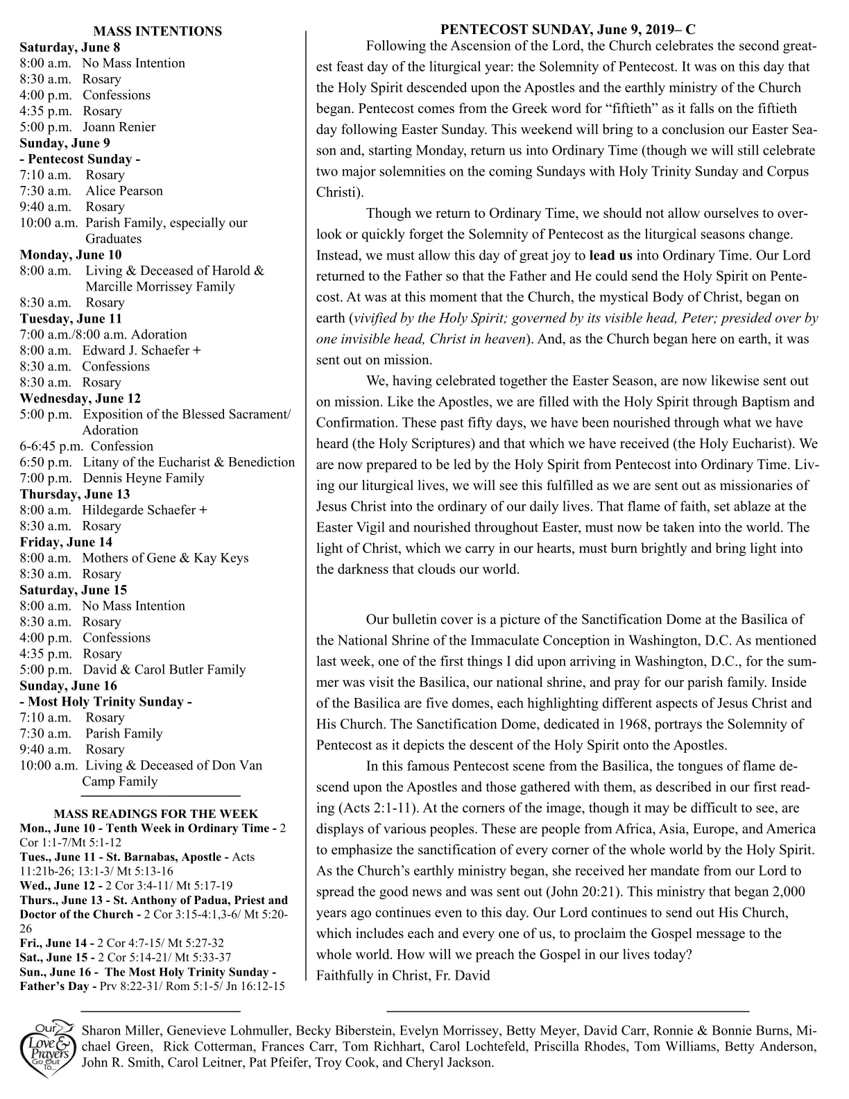 Jun 09, 2019 - Bulletin - Page 2