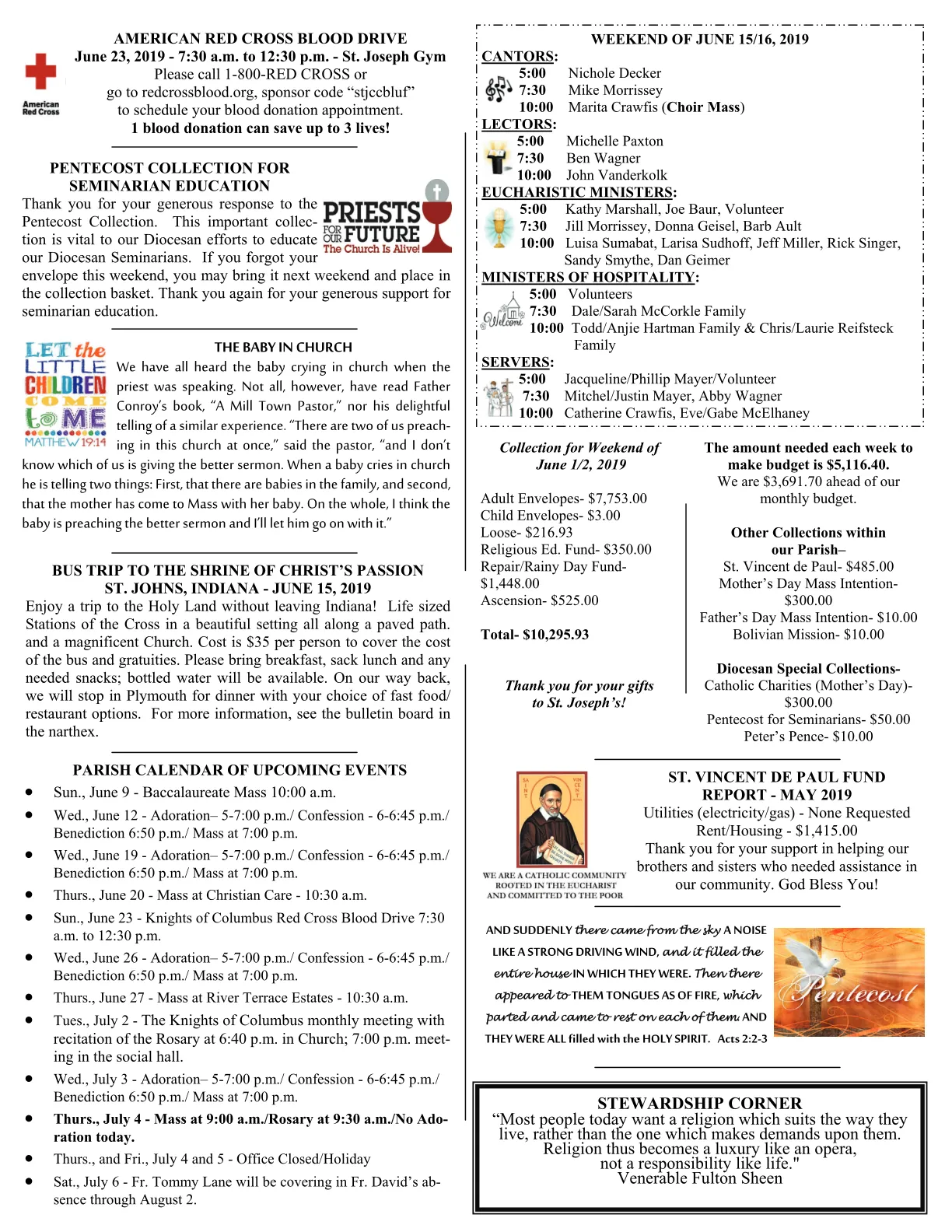 Jun 09, 2019 - Bulletin - Page 3