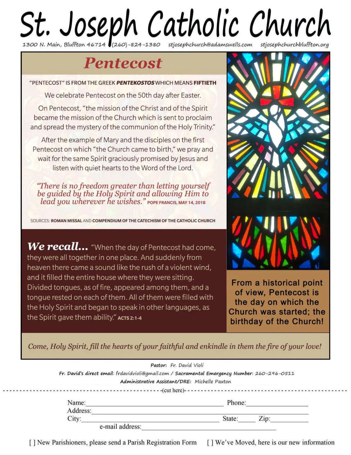 May 23, 2021 - Bulletin - Page 1