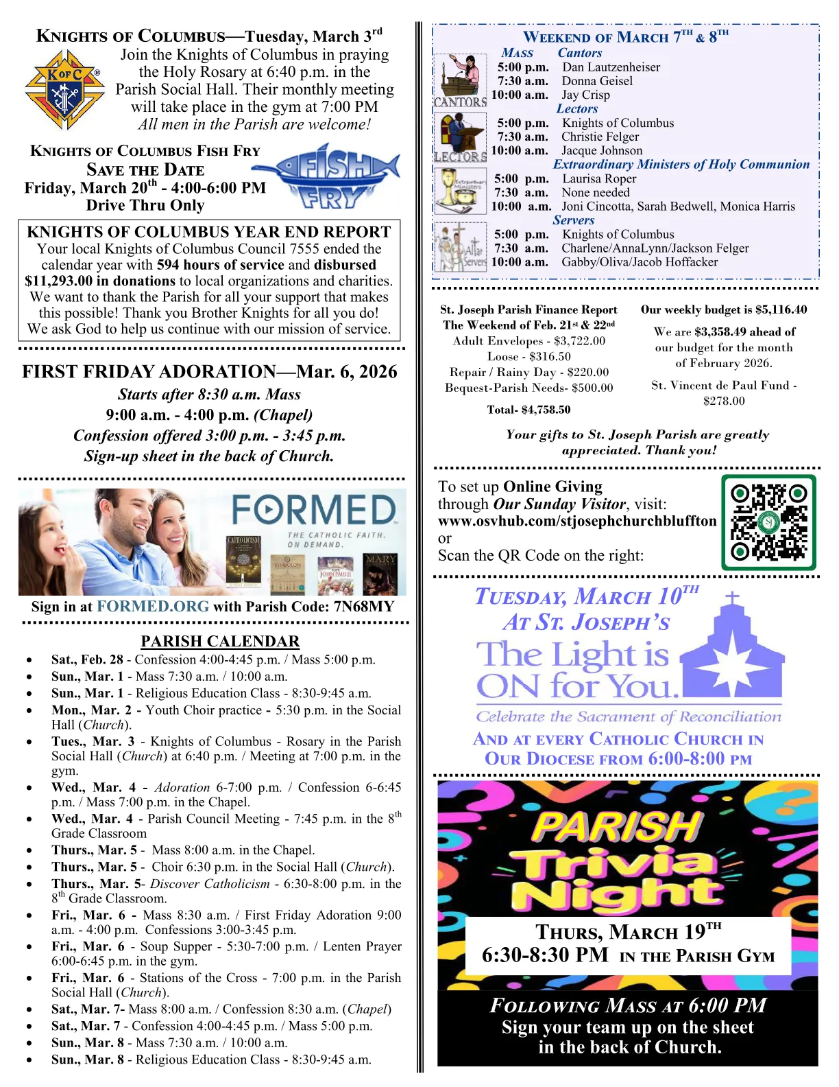 Mar 01, 2026 - Bulletin - Page 3