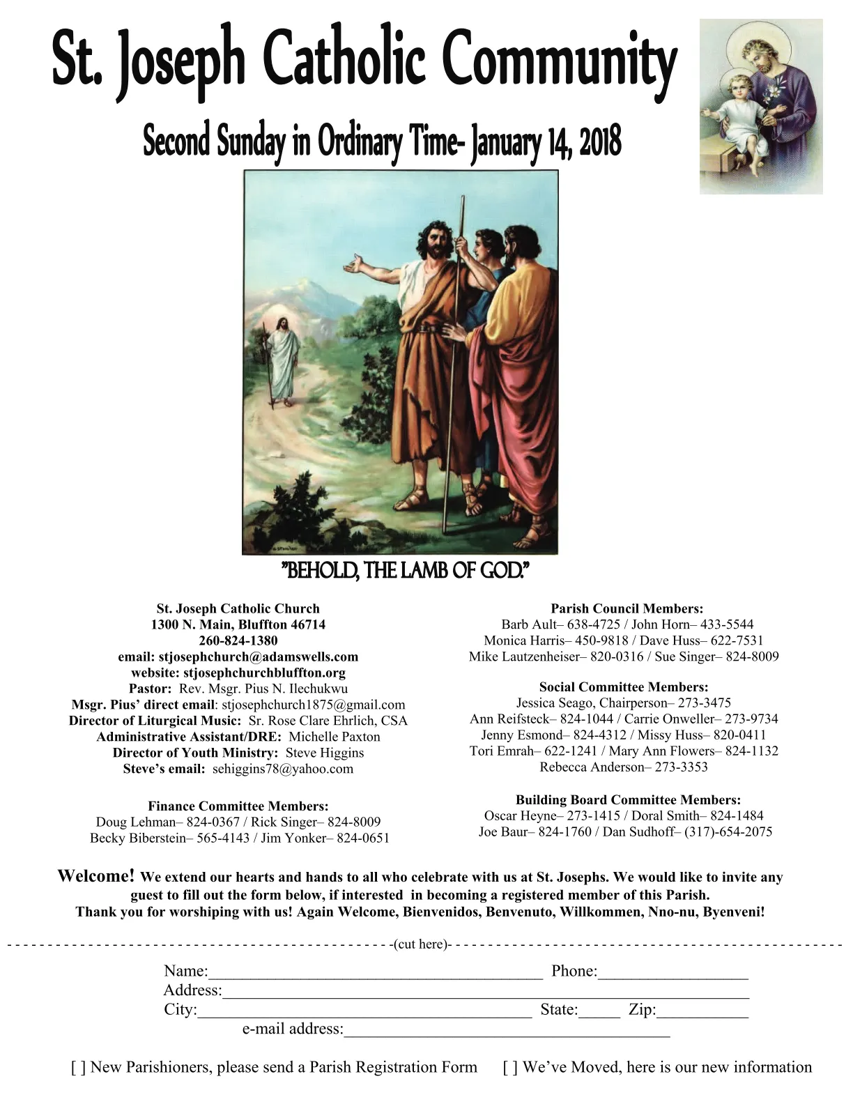 Jan 14, 2018 - Bulletin - Page 1