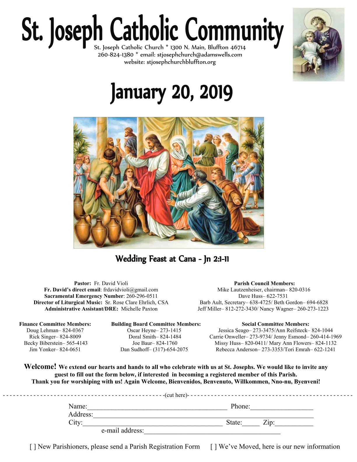Jan 20, 2019 - Bulletin - Page 1