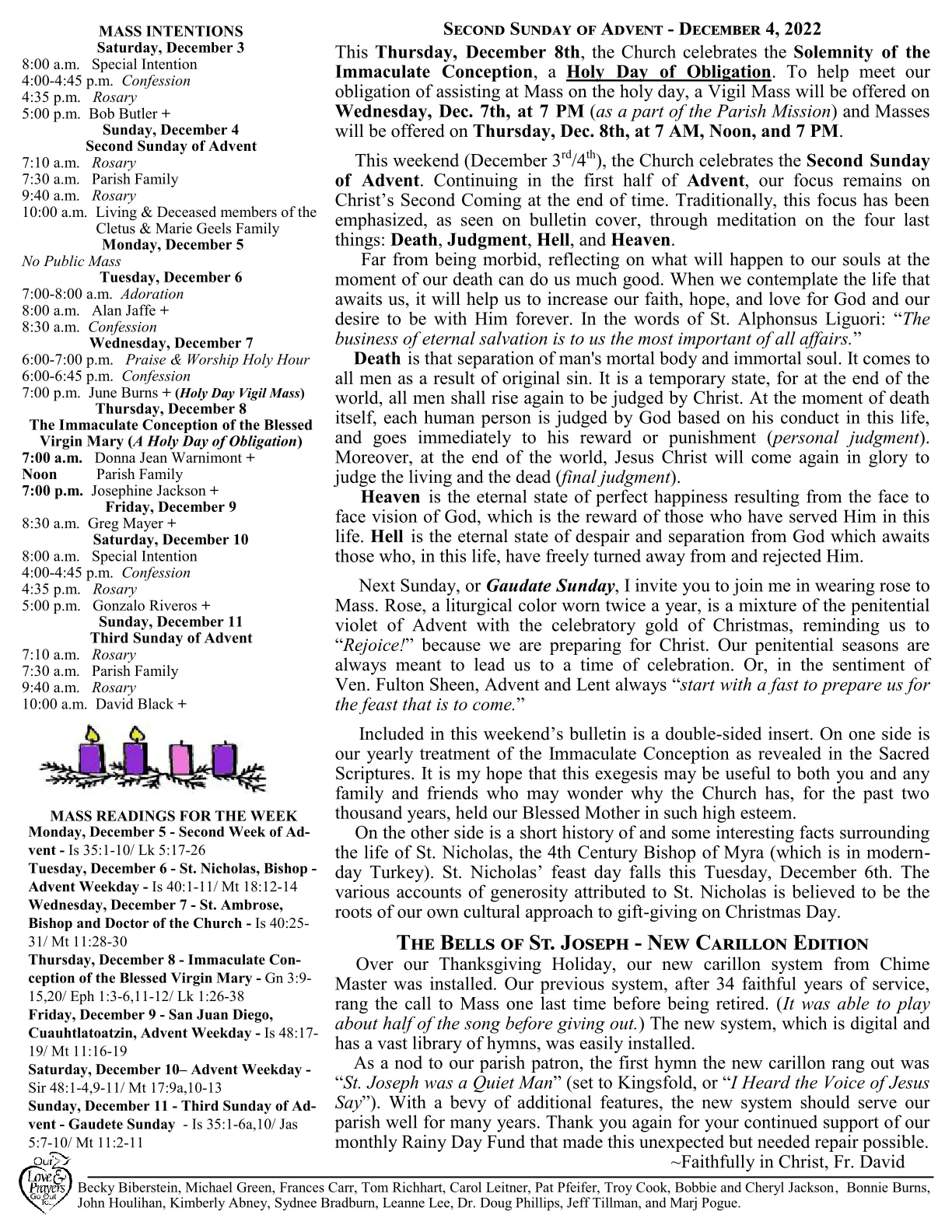Dec 04, 2022 - Bulletin - Page 2