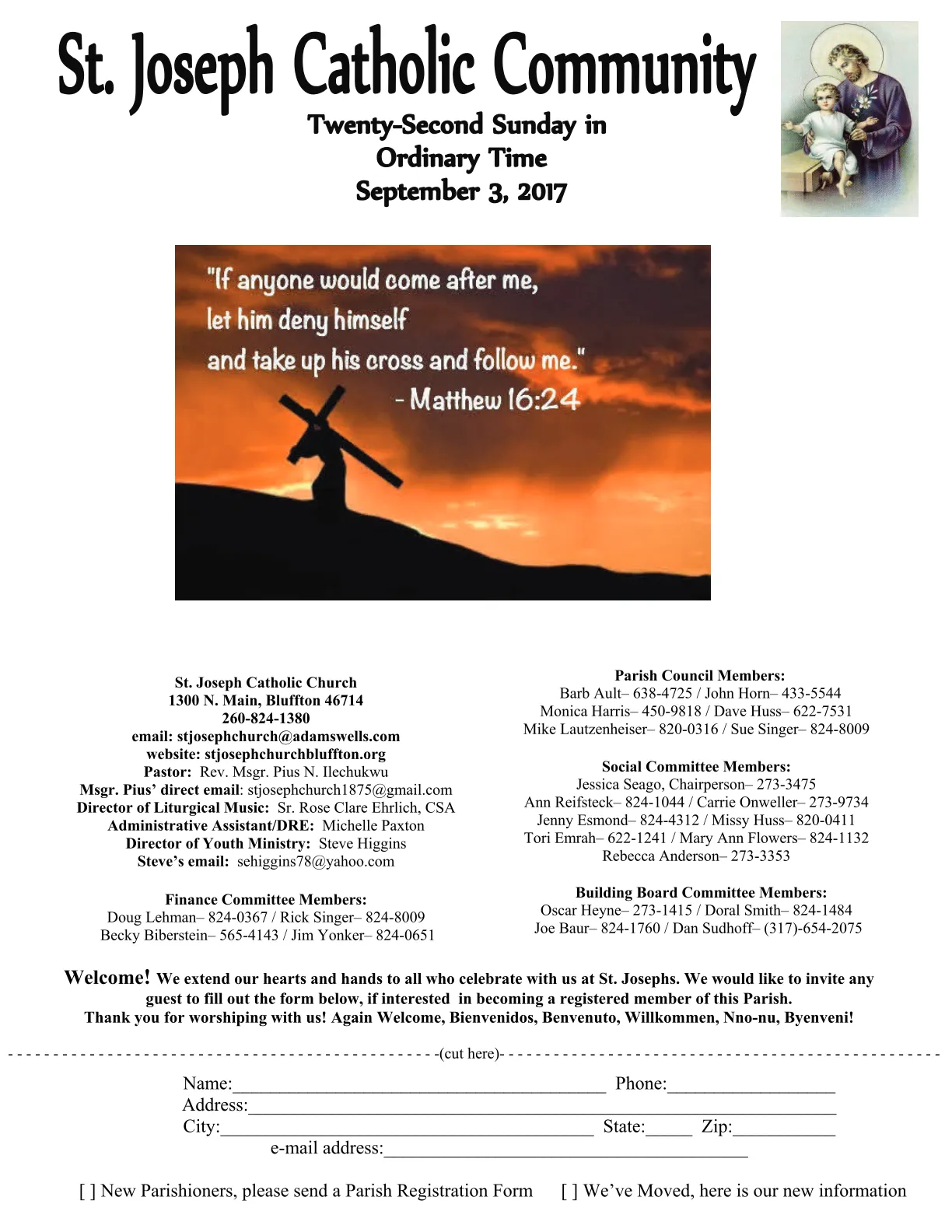 Sep 03, 2017 - Bulletin - Page 1