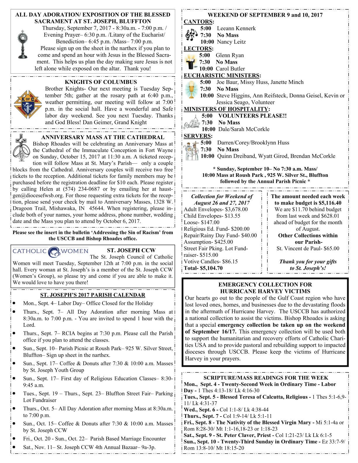 Sep 03, 2017 - Bulletin - Page 3