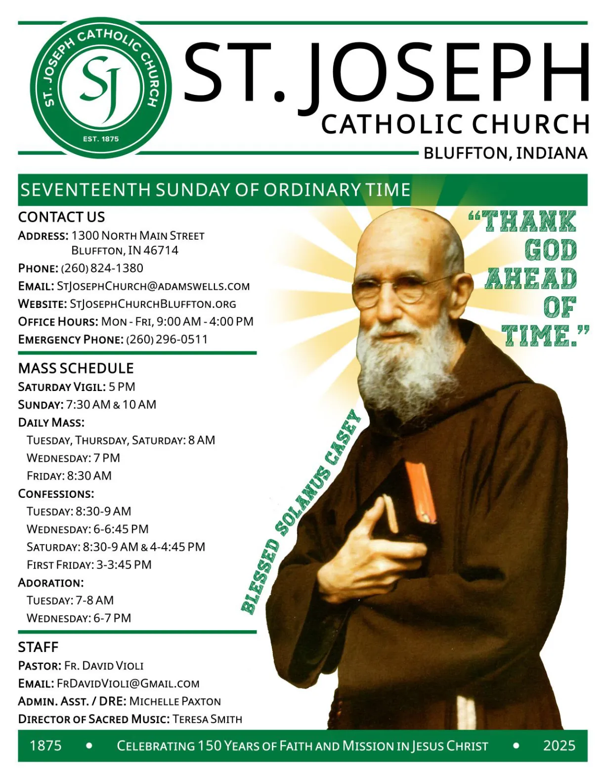 Jul 27, 2025 - Bulletin - Page 1
