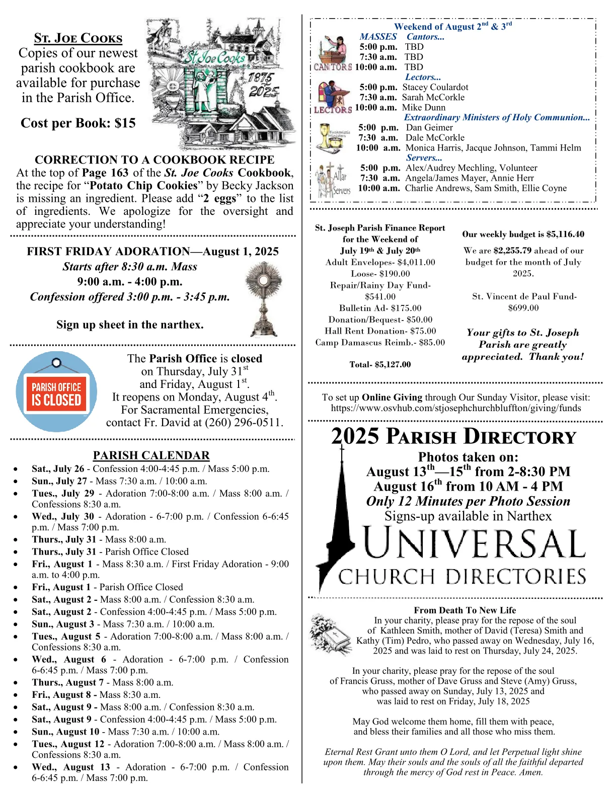 Jul 27, 2025 - Bulletin - Page 3